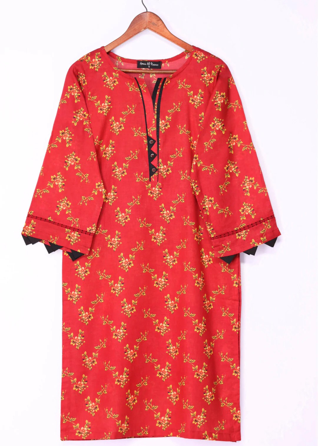 Amna Ali Nawaz Printed Lawn Suit RUBA Women 3pcs