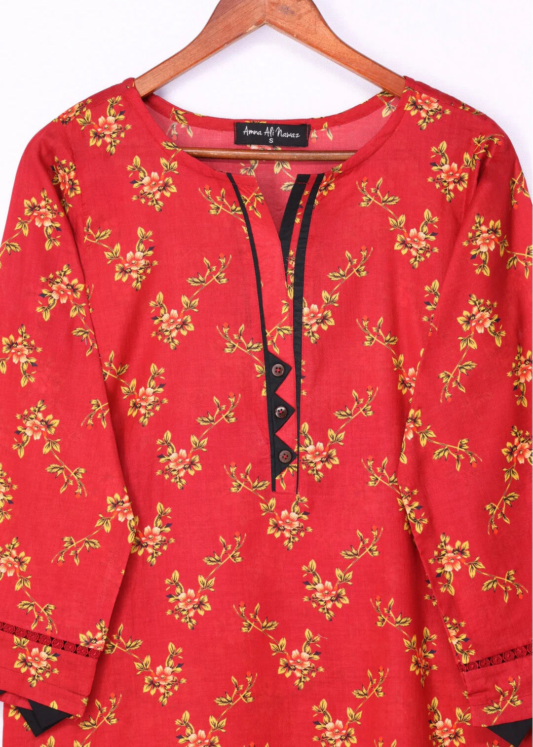 Amna Ali Nawaz Printed Lawn Suit RUBA Women 3pcs