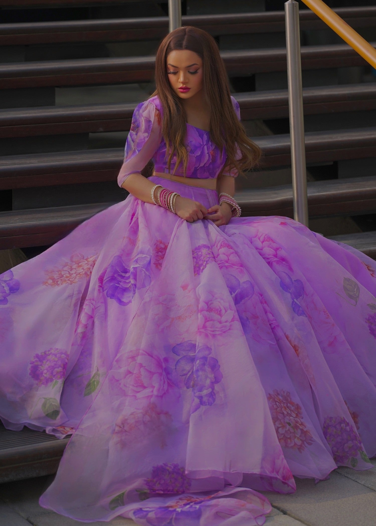 Lehnga Chooli Lilly Women 3pcs