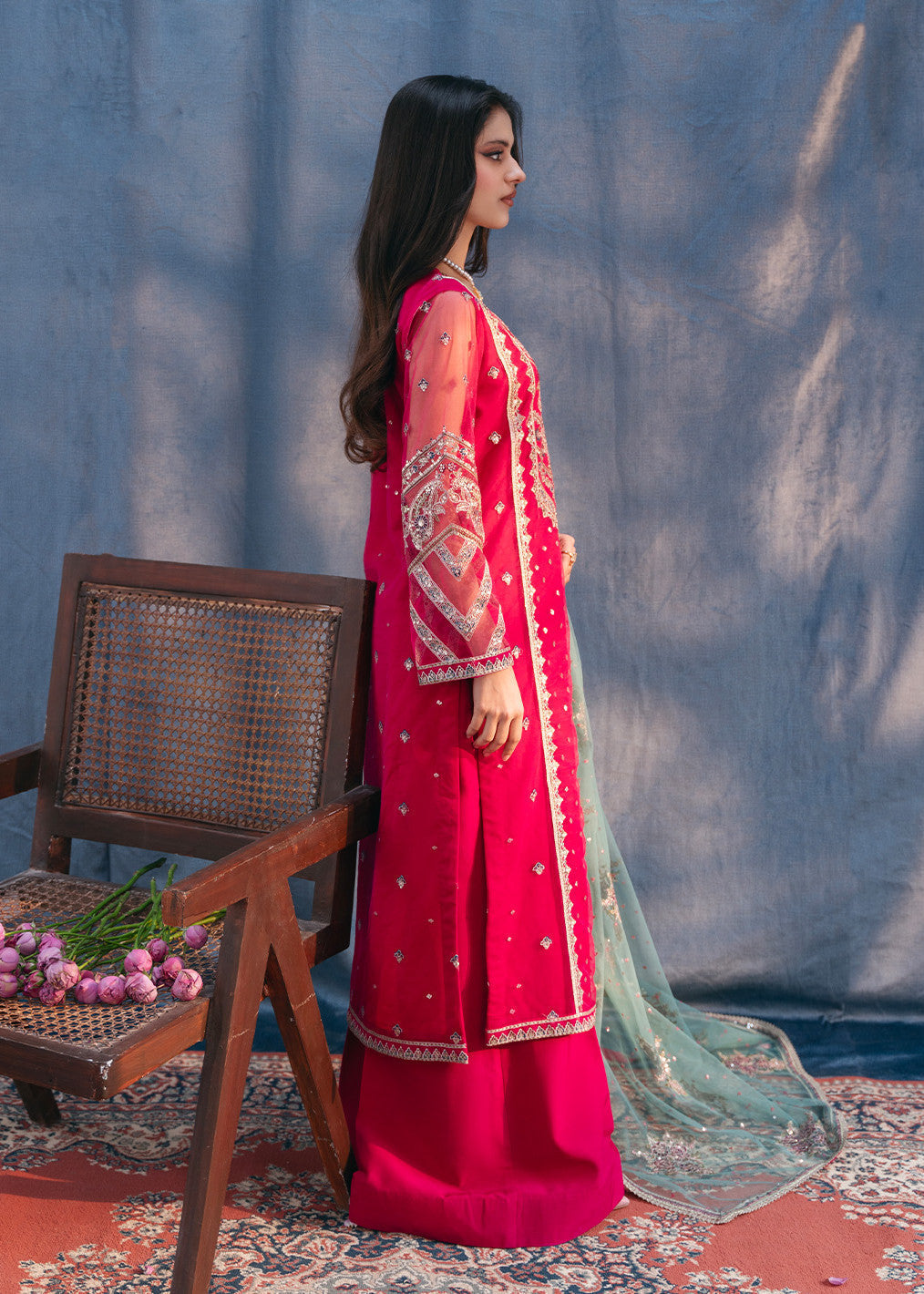 Saarya FUCHSIA BLOOM Women 4pcs