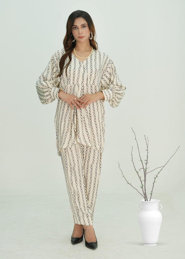 West Ward Geometric Glam Women 2pcs