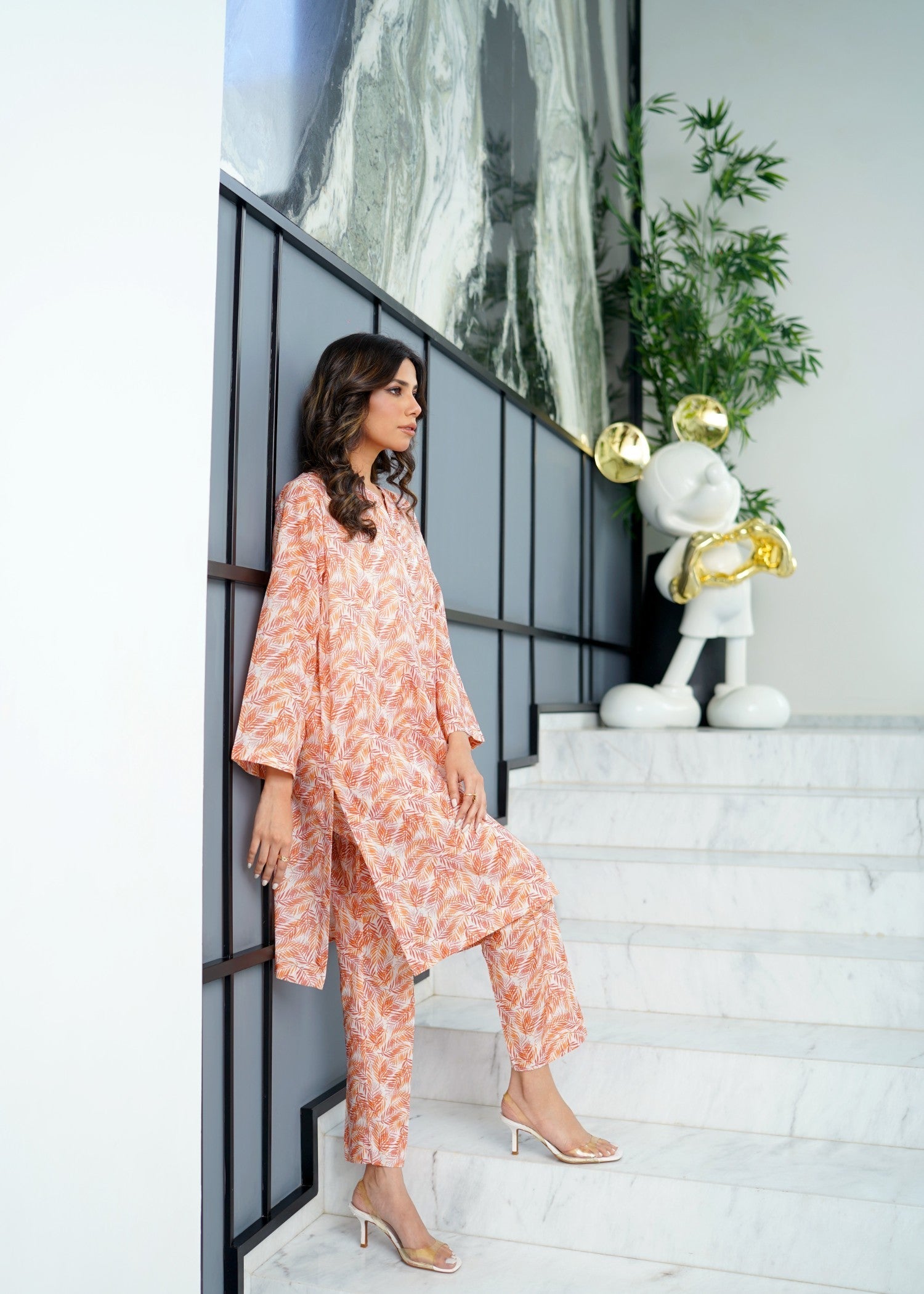 Amal Mandarin Mist Women 2pcs