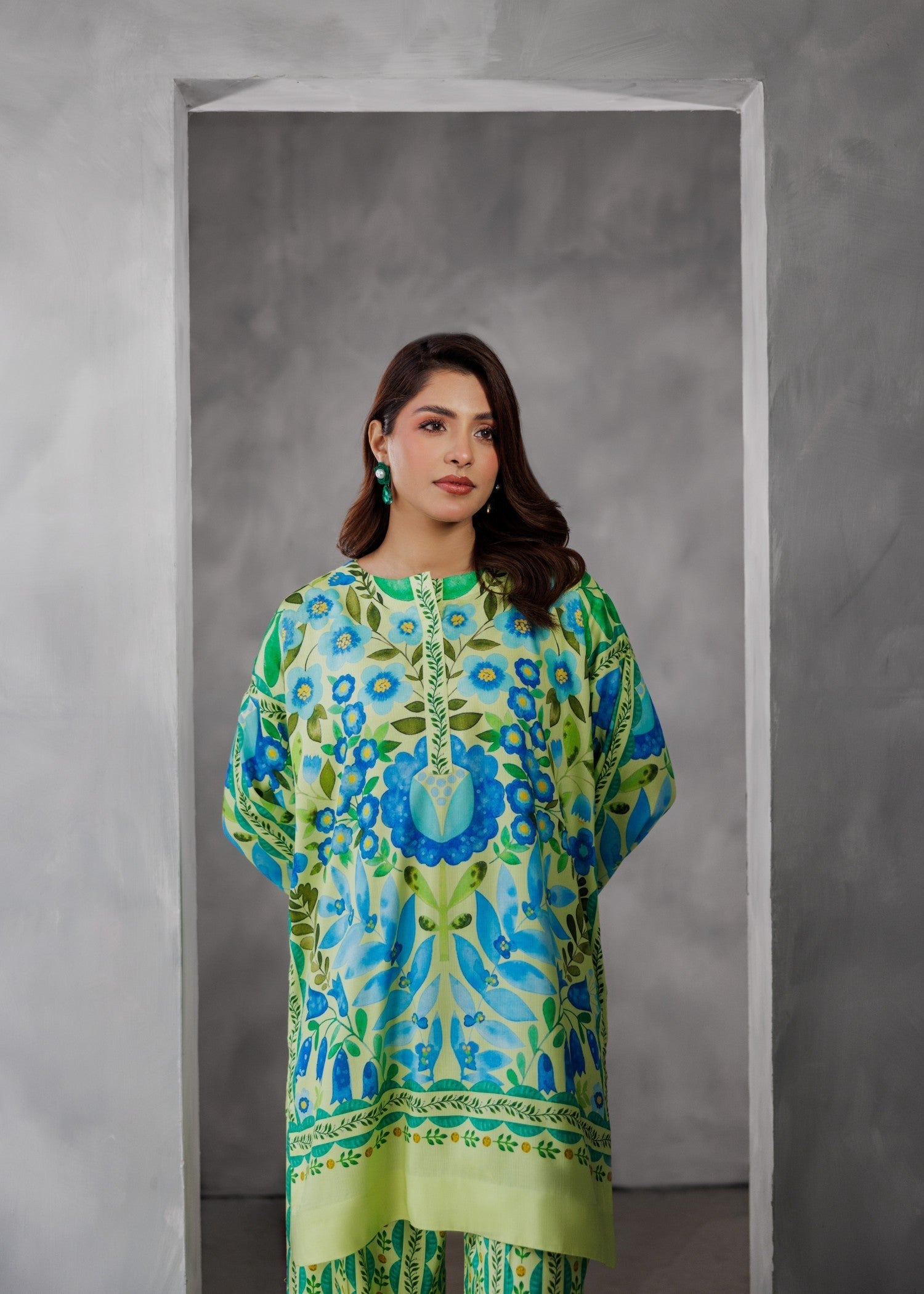 Miandad Fabrics Sunlight Meadow Day Out Women 2pcs