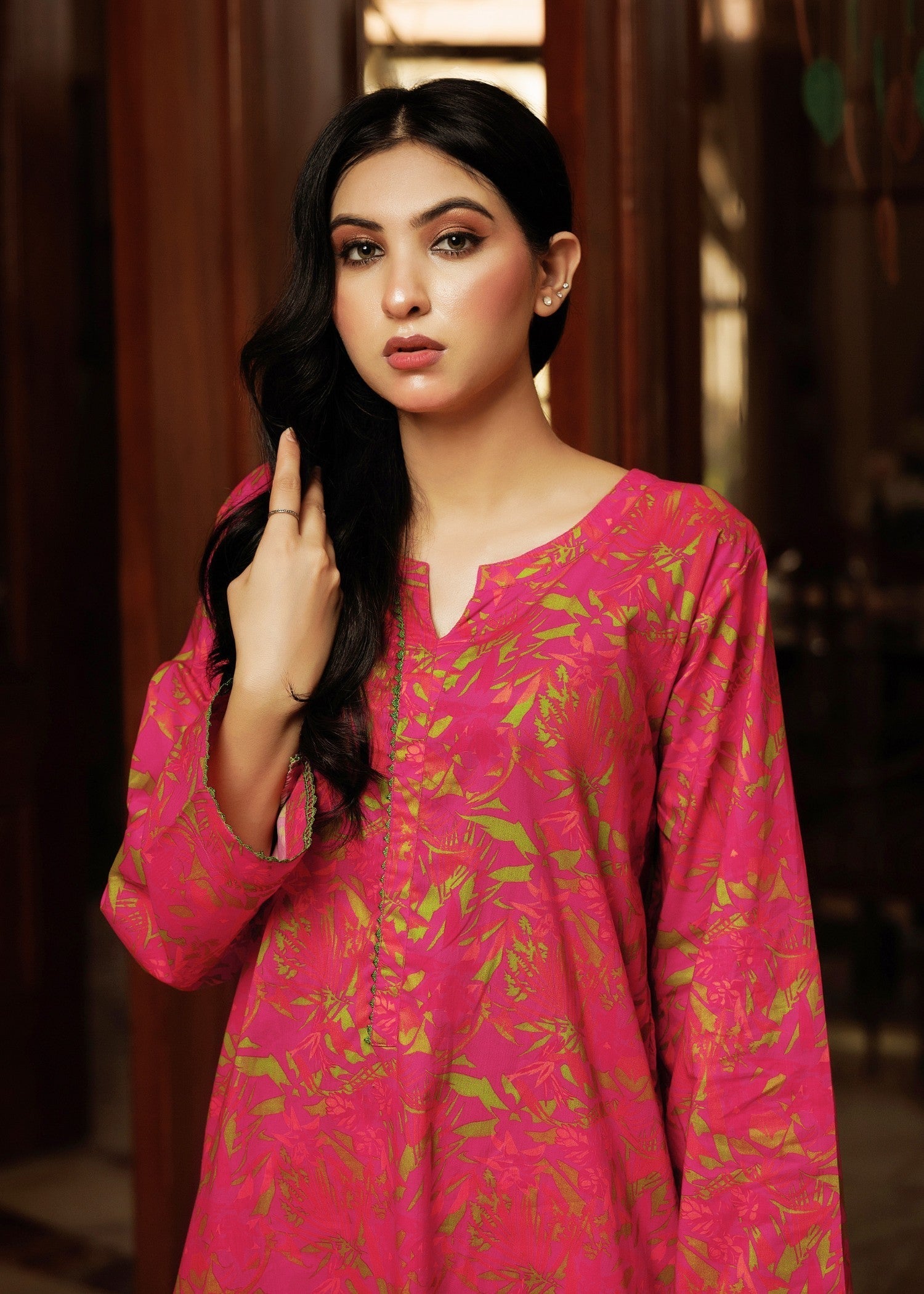 Zarasi Tropical Sunset Stitched Lawn Suit Women 2pcs