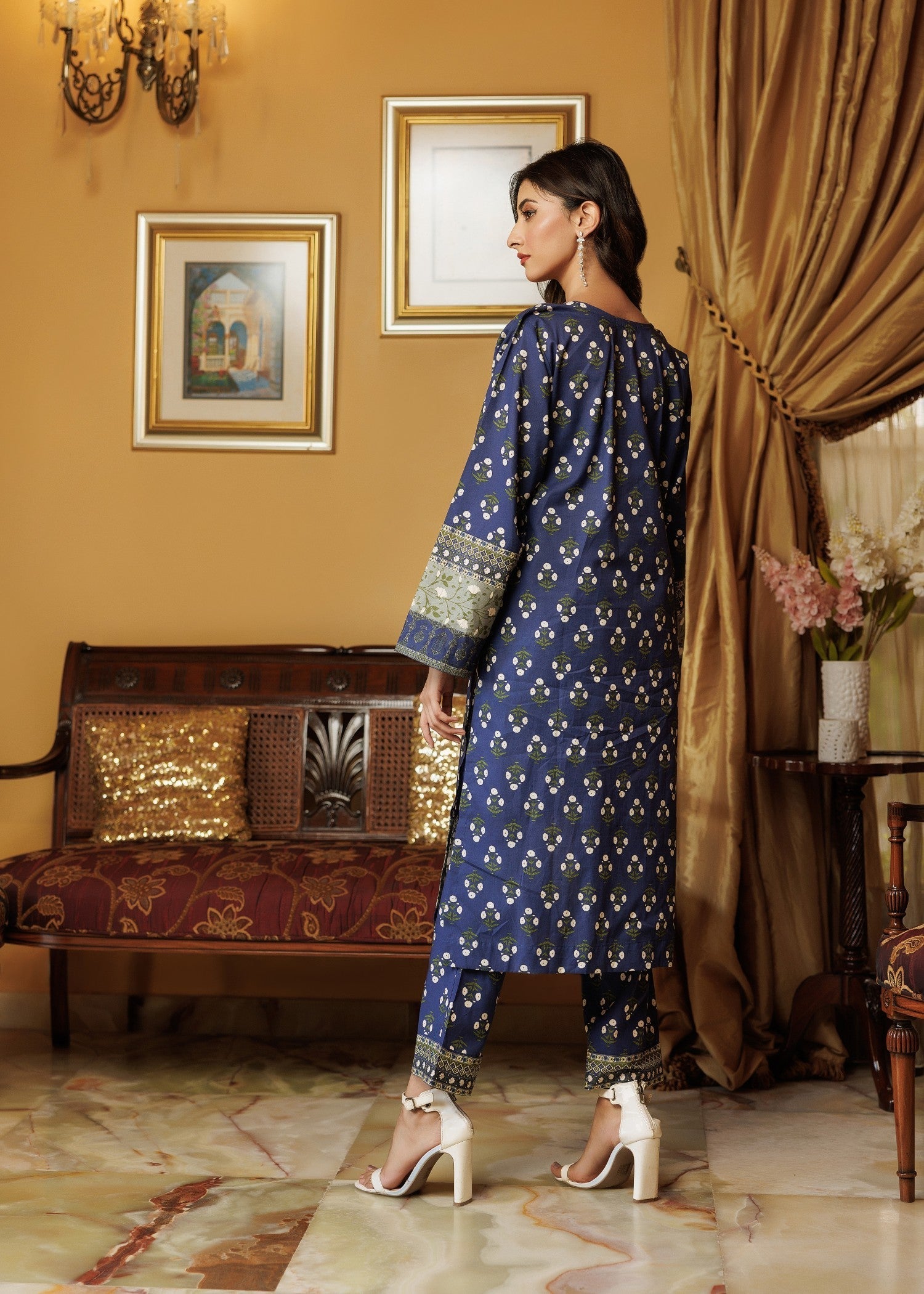 Zarasi Elysian Glade Stitched Lawn Suit Women 2pcs