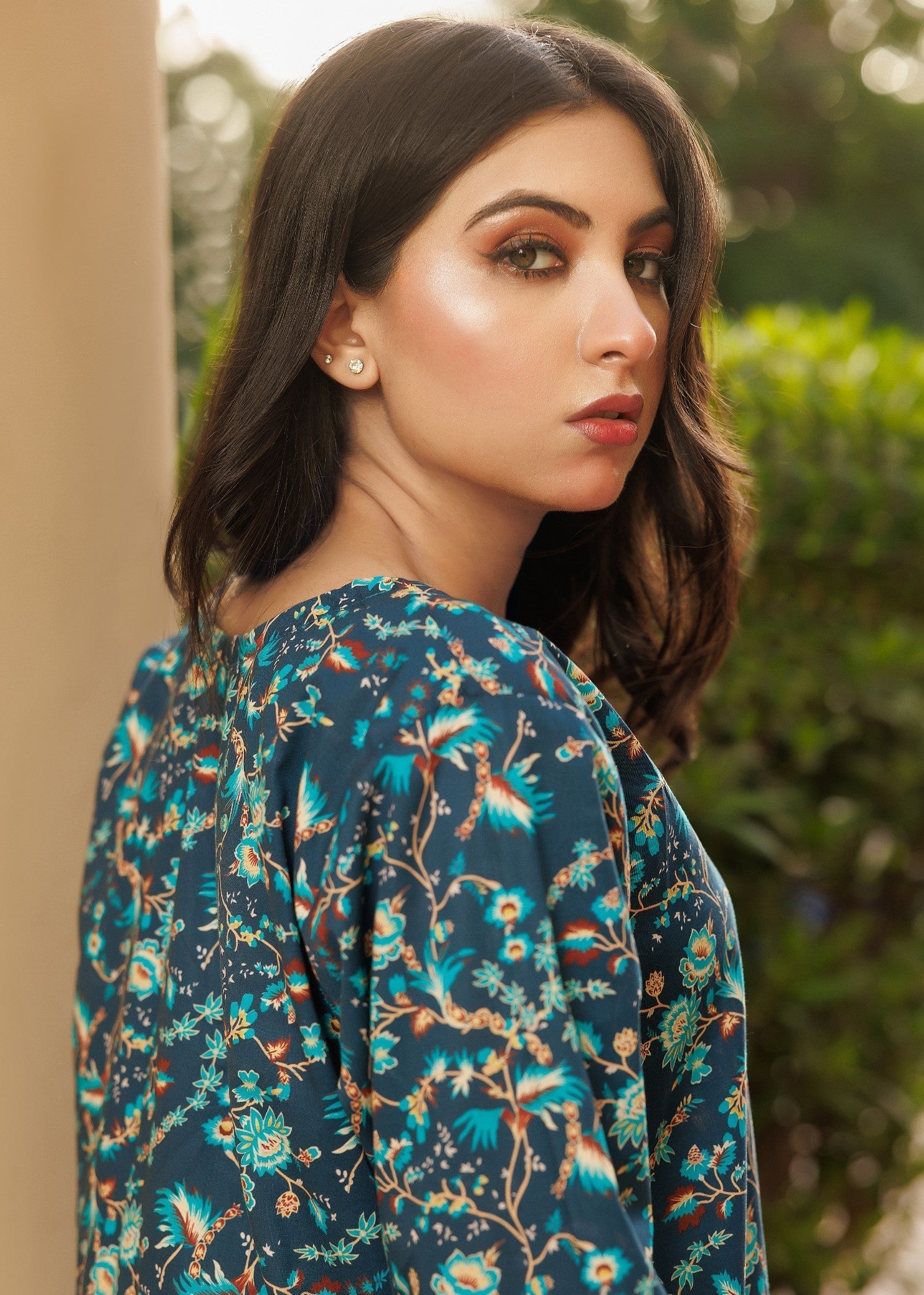 Zarasi Midnight Aztec Stitched Lawn Suit Women 2pcs