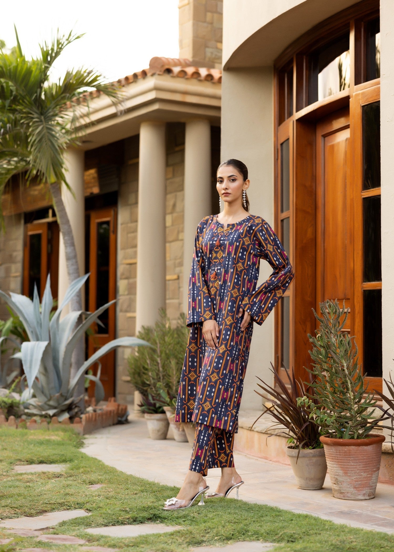 Zarasi Botanical Bliss Stitched Lawn Suit Women 2pcs