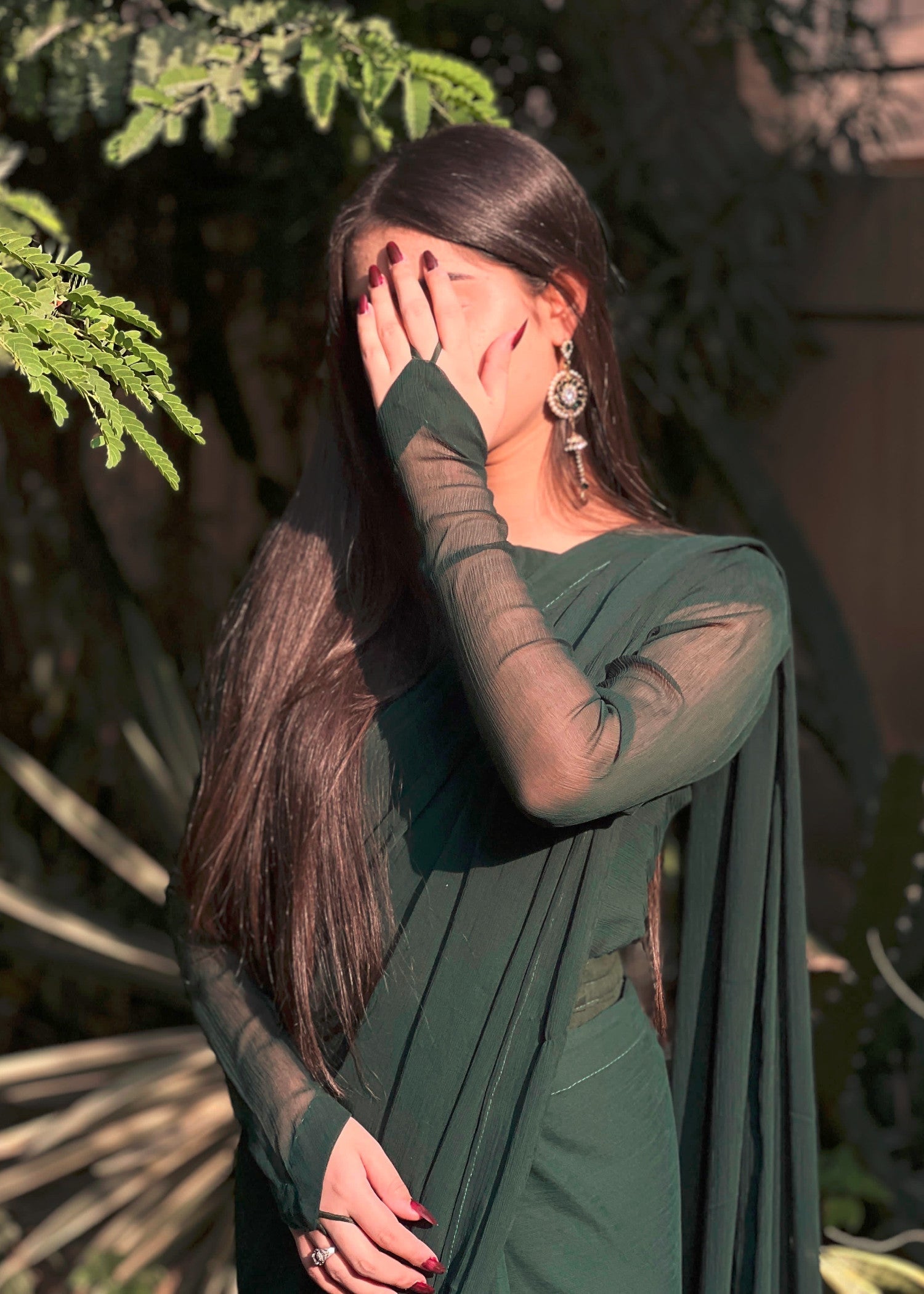 Culaccino Saree Studio Forest Muse Women 3pcs