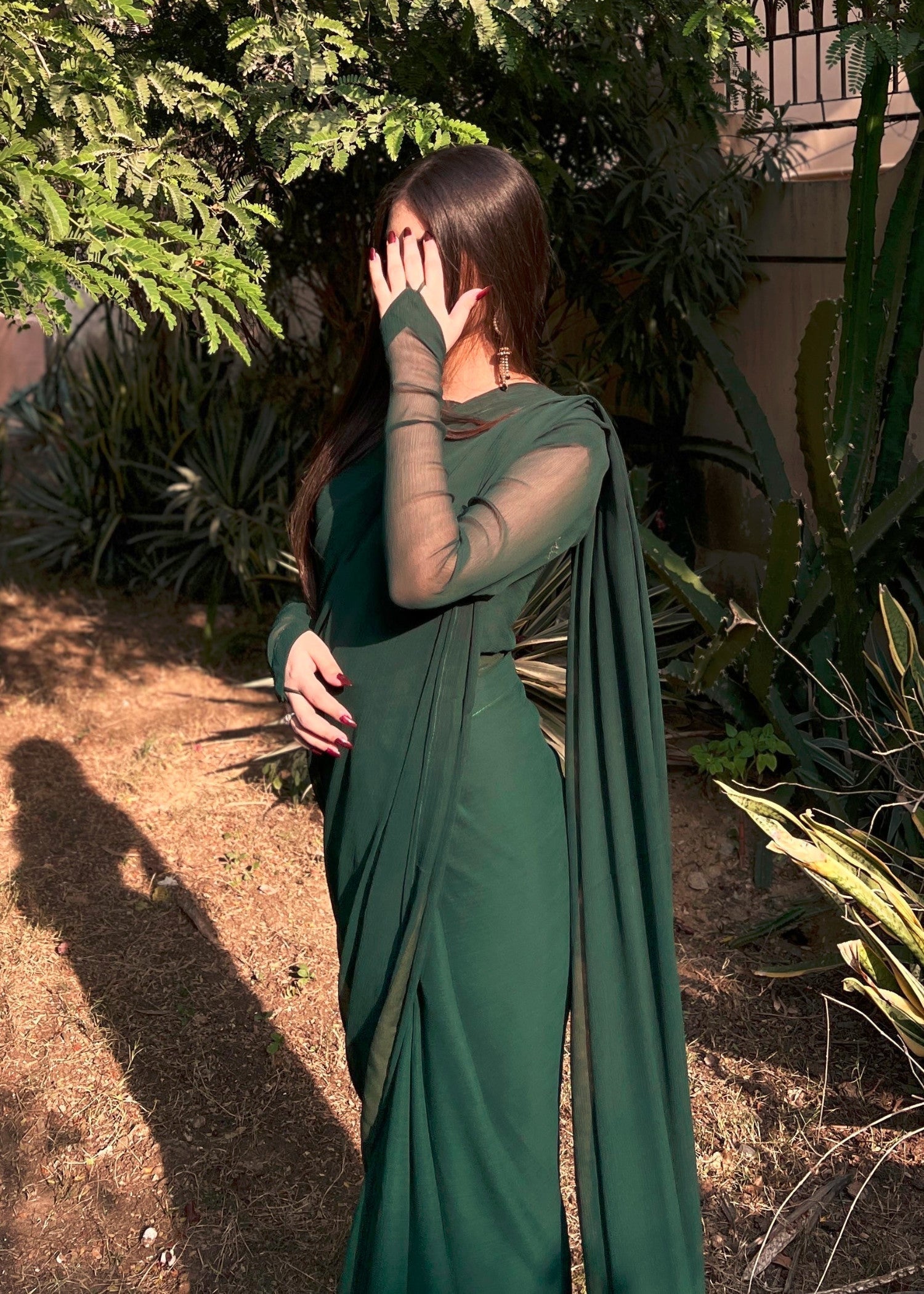 Culaccino Saree Studio Forest Muse Women 3pcs