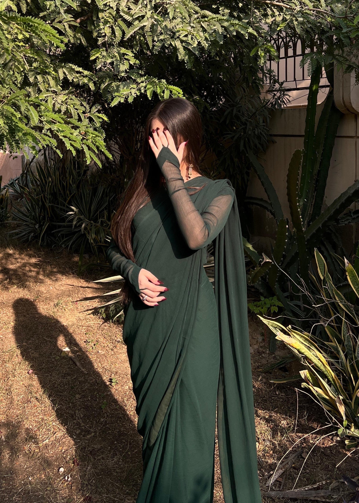 Culaccino Saree Studio Forest Muse Women 3pcs