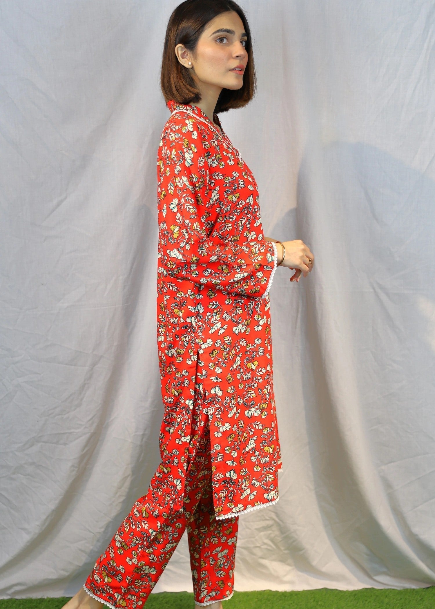 Amna Ali Nawaz Co Ord Set Linen ANNIE Women 2pcs