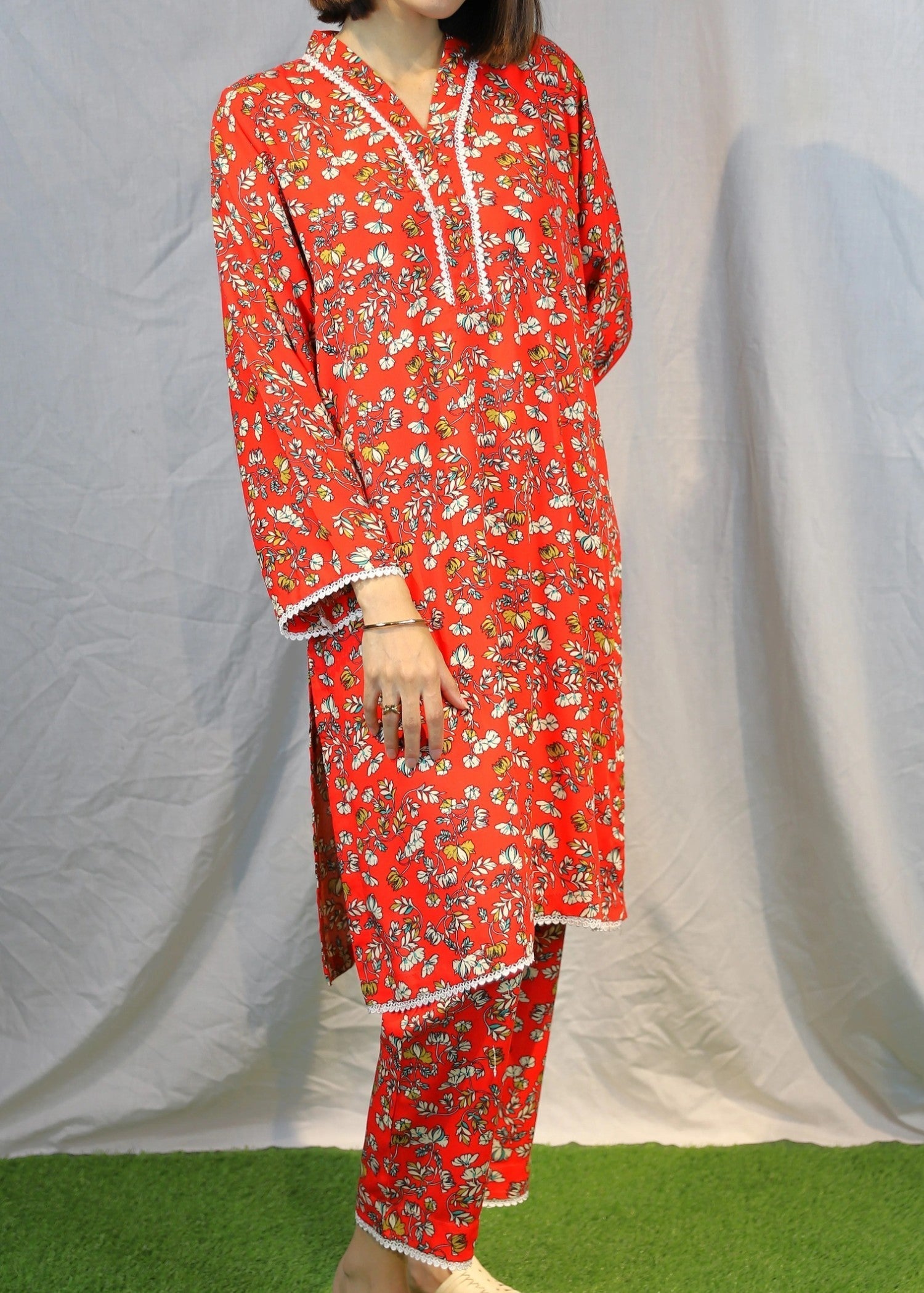 Amna Ali Nawaz Co Ord Set Linen ANNIE Women 2pcs