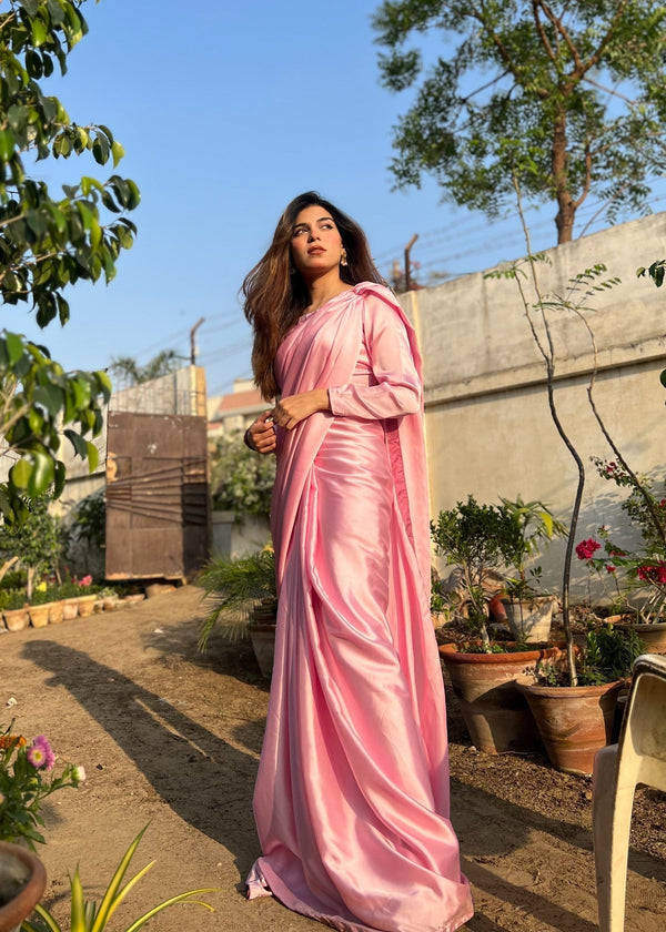 Culaccino Saree Studio Pink Aura Women 2pcs