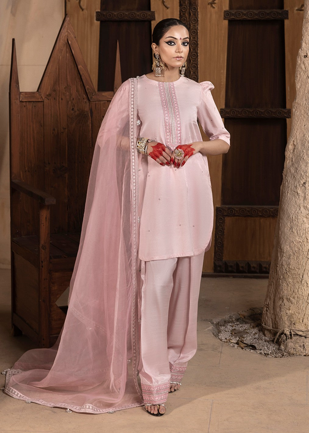 Hemstitch Aleeha Women 3pcs