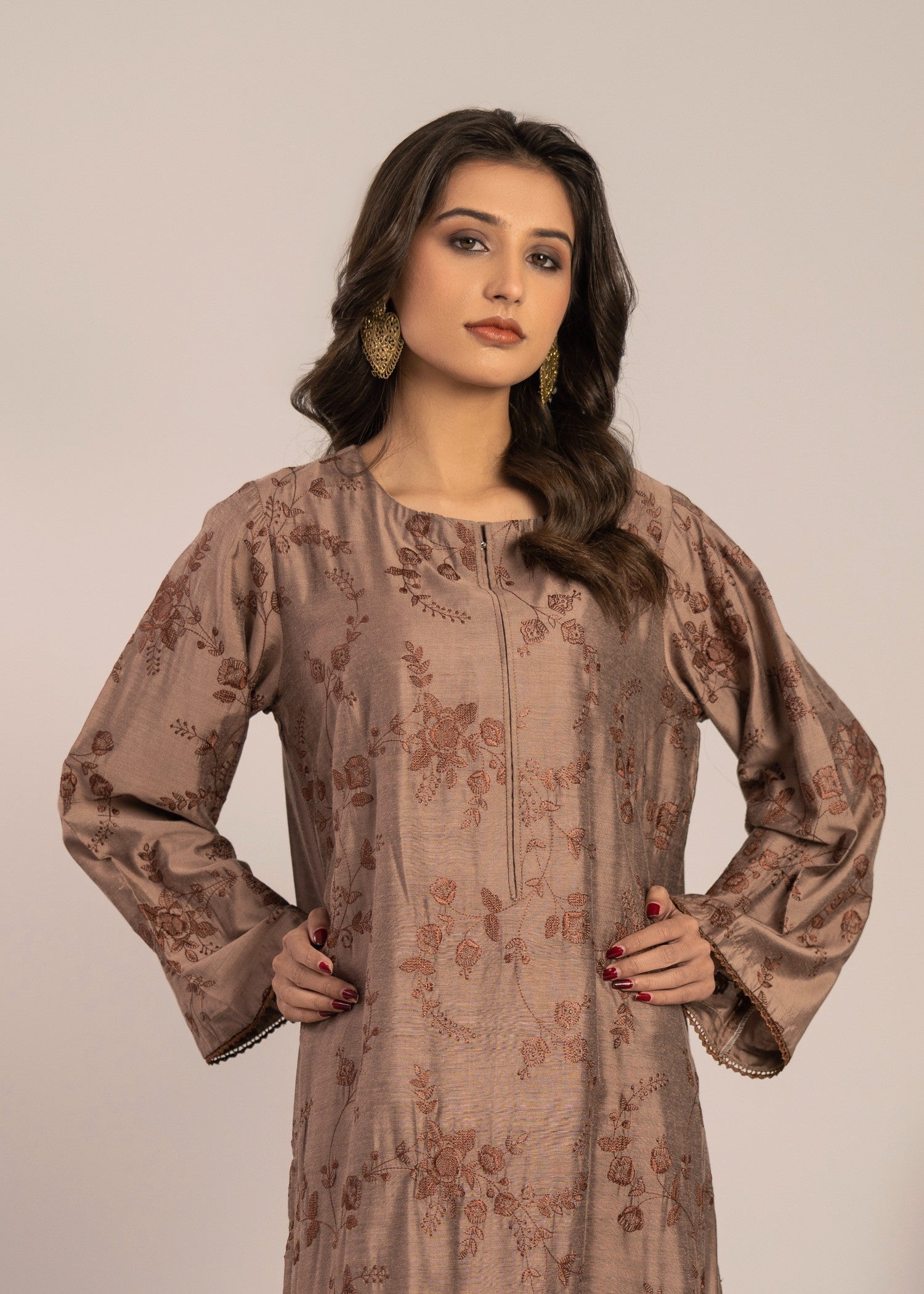 Miandad Fabrics EMB PV7 02 Women 2pcs