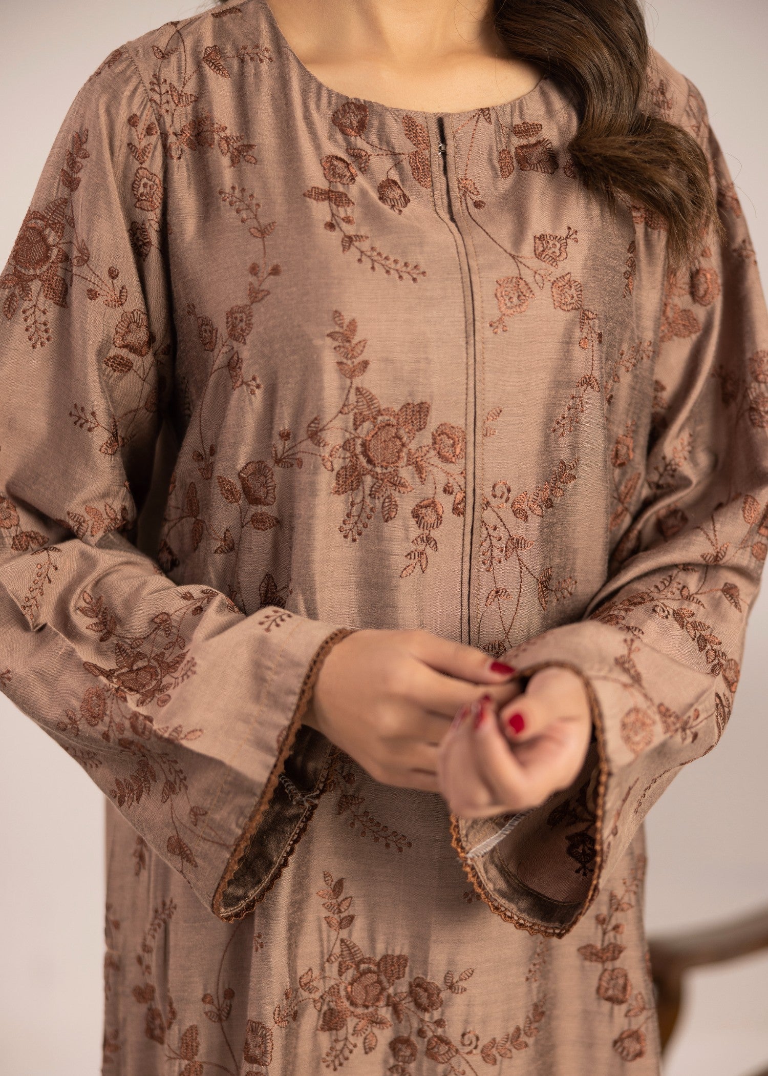 Miandad Fabrics EMB PV7 02 Women 2pcs