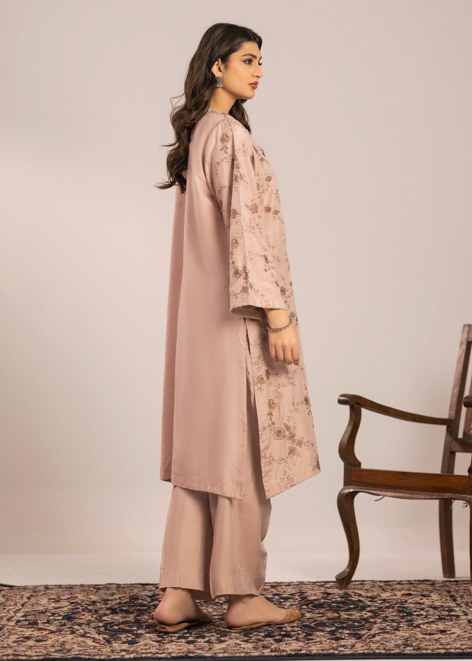 Miandad Fabrics EMB PV7 03 Women 2pcs