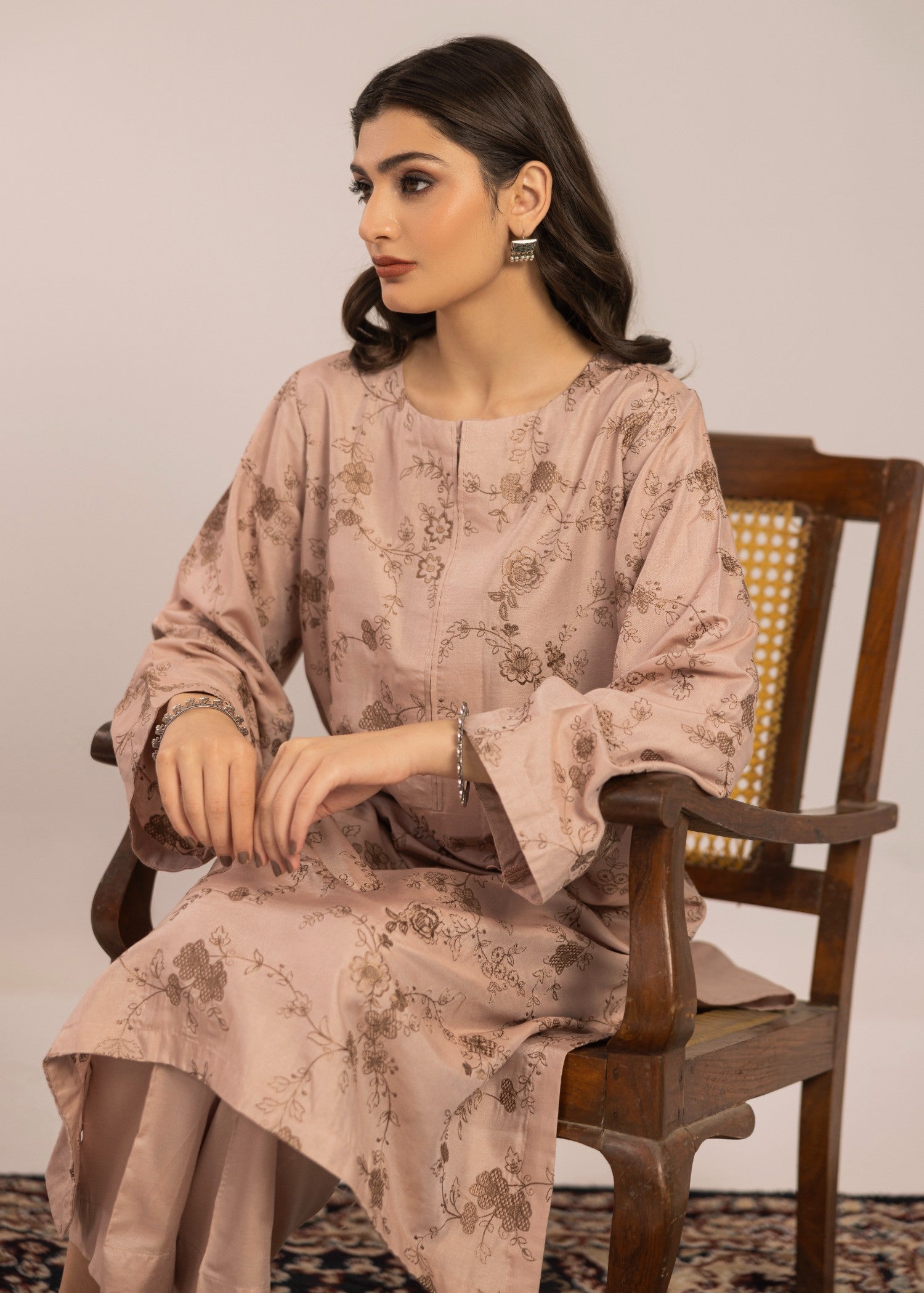 Miandad Fabrics EMB PV7 03 Women 2pcs