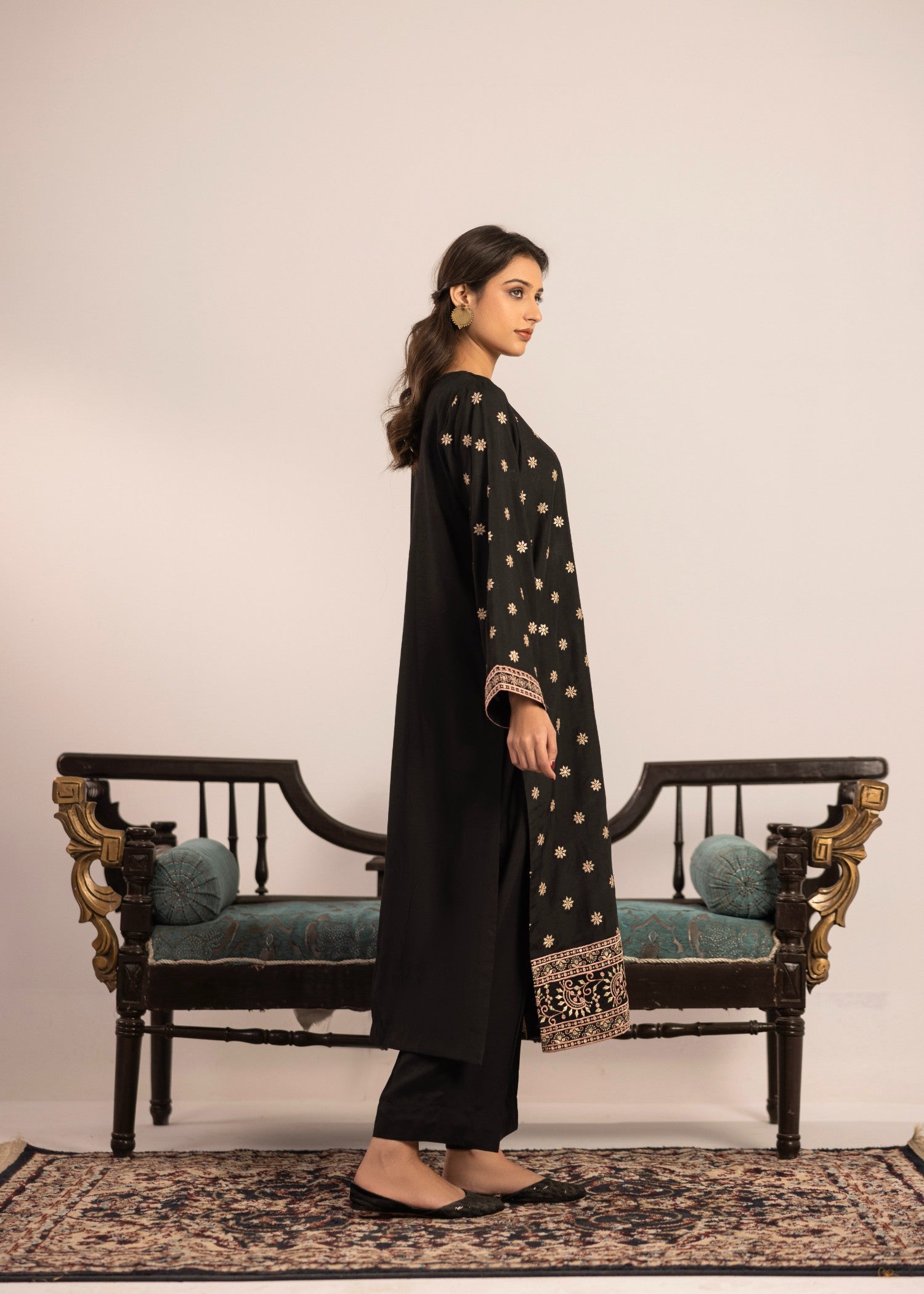 Miandad Fabrics EMB PV7 05 Women 2pcs