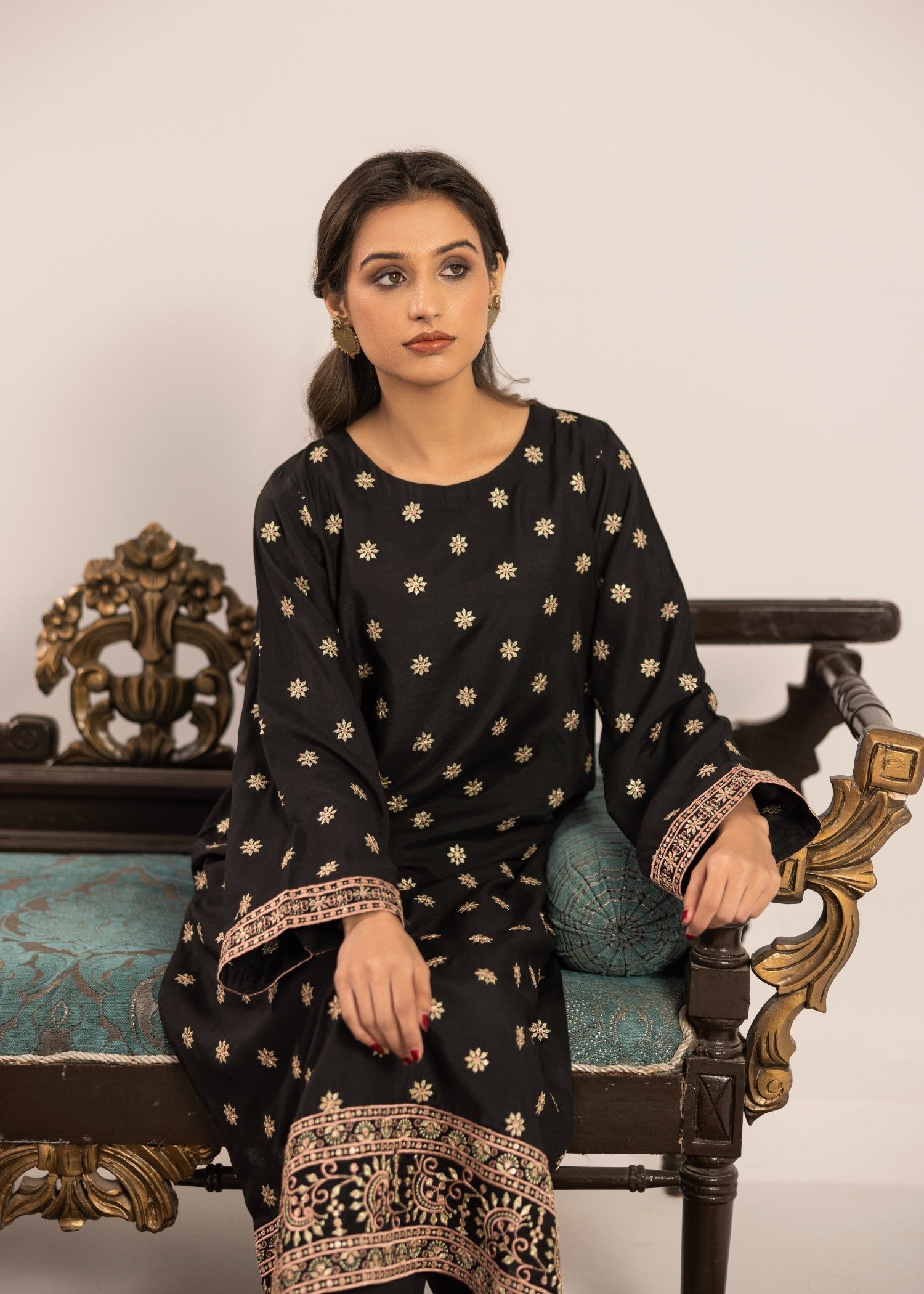 Miandad Fabrics EMB PV7 05 Women 2pcs