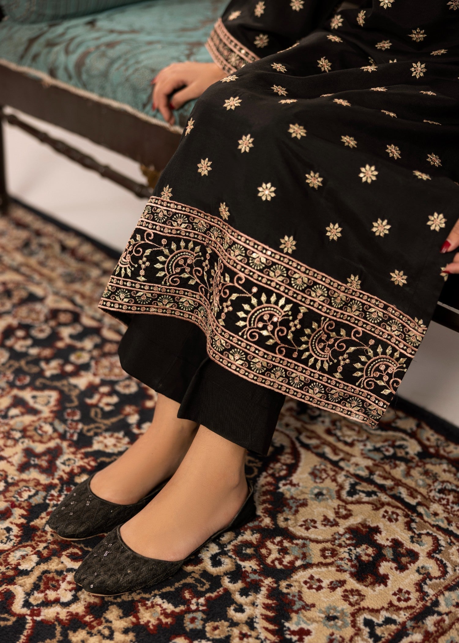 Miandad Fabrics EMB PV7 05 Women 2pcs