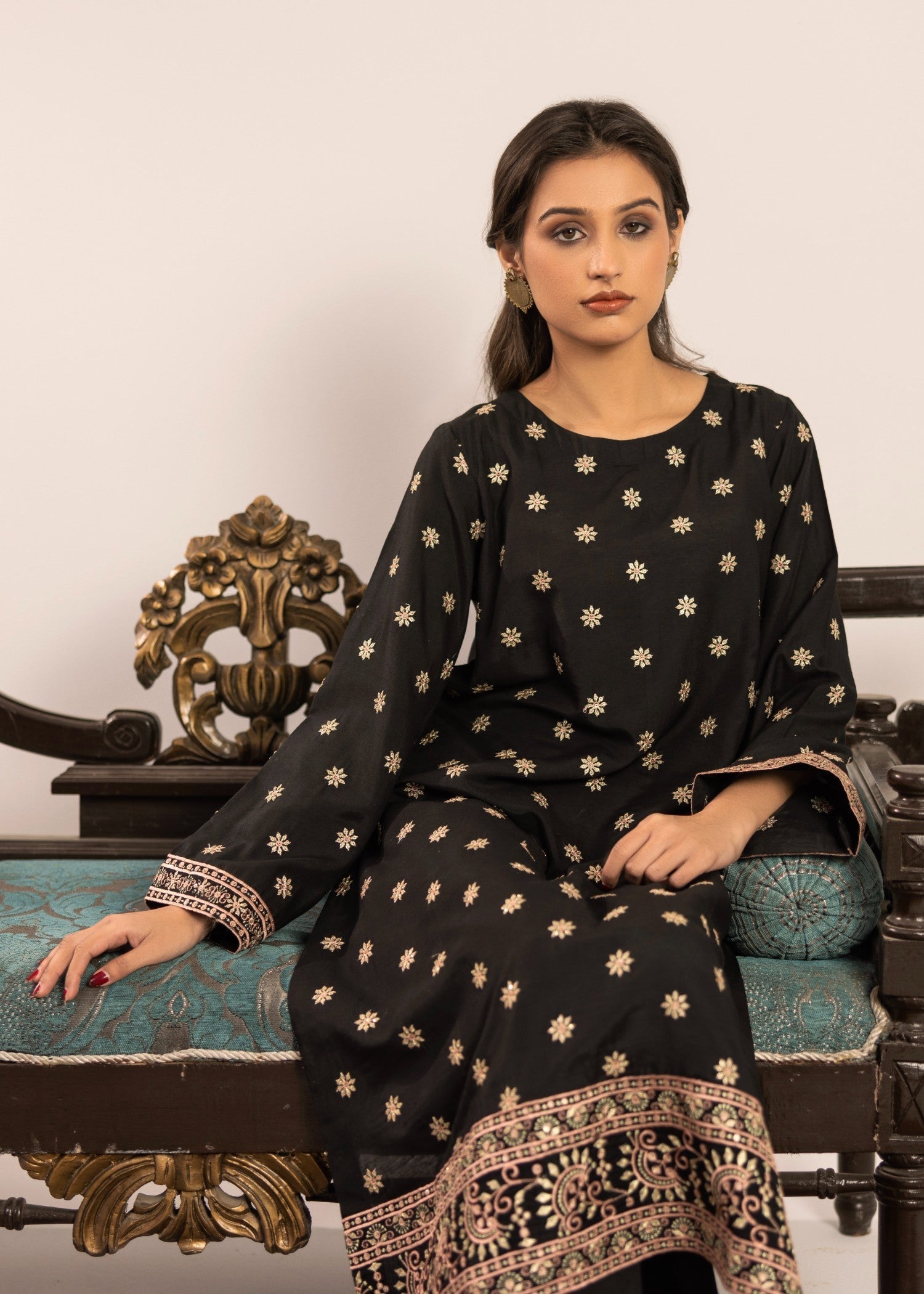 Miandad Fabrics EMB PV7 05 Women 2pcs