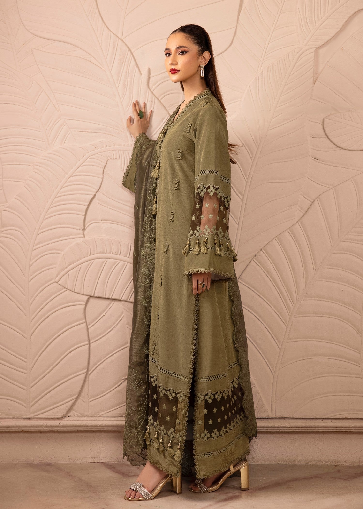 Tessa Mystic Pine Pret Ready to Wear Women 3pcs