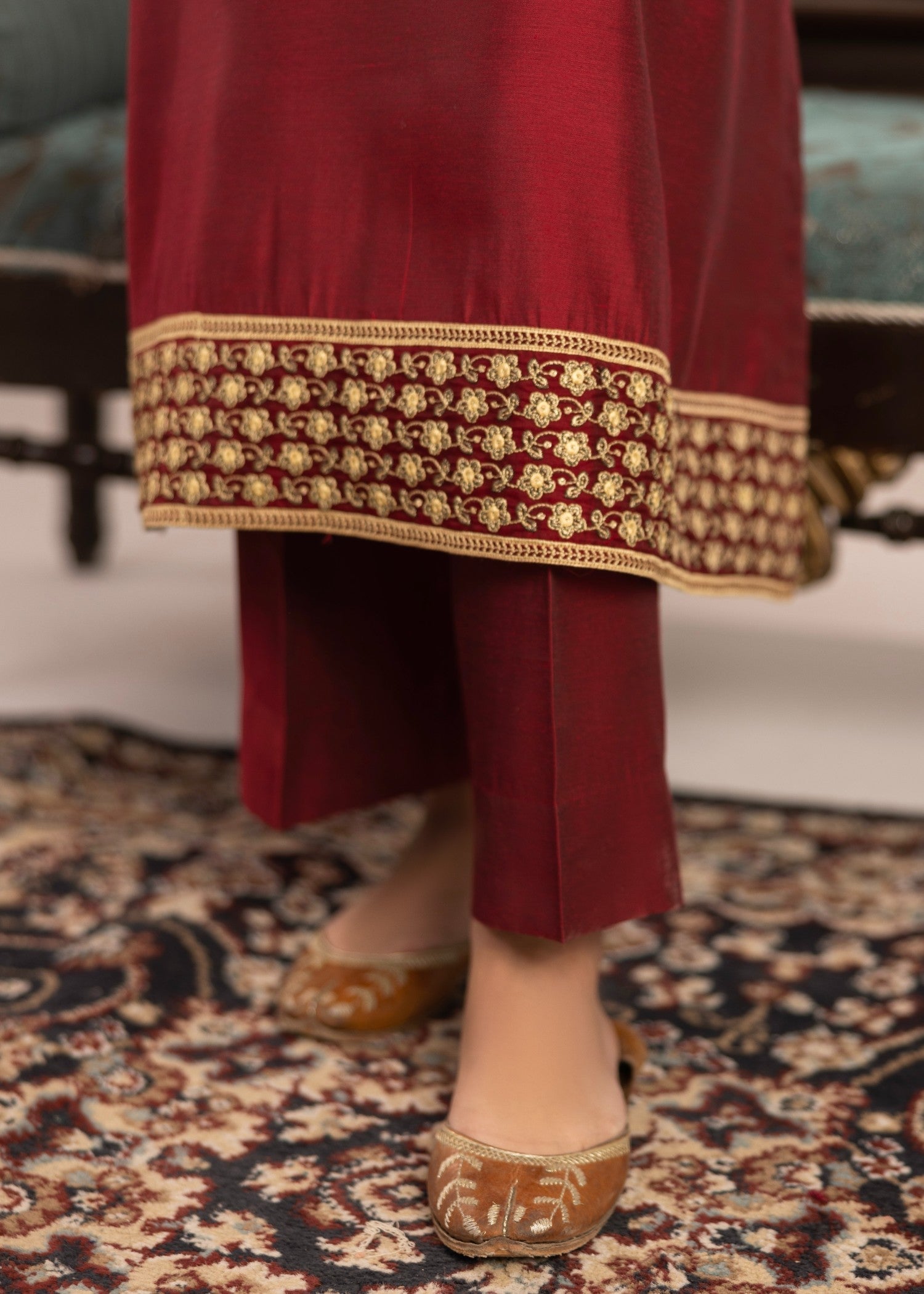 Miandad Fabrics EMB PV7 06 Women 2pcs