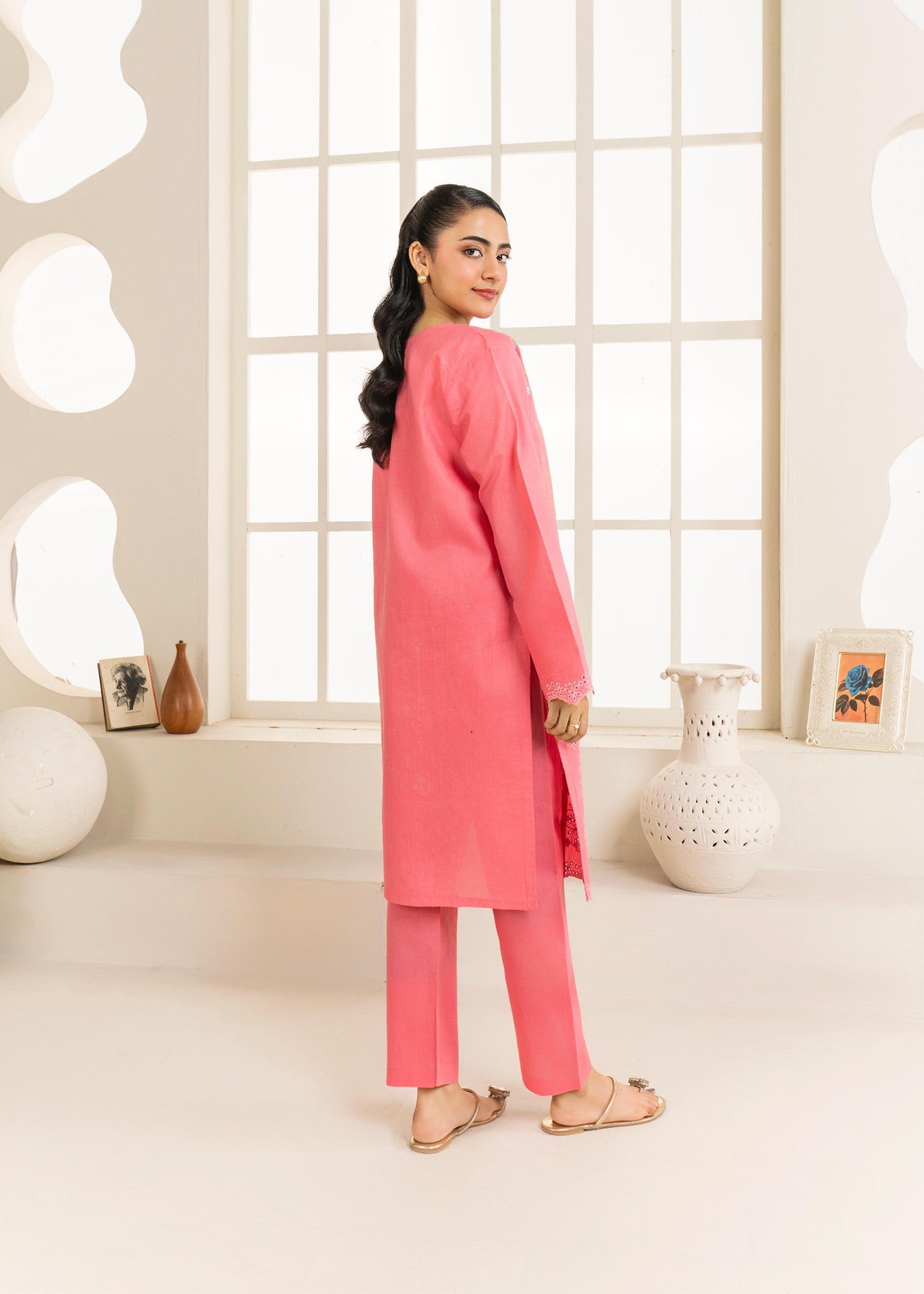 Stylish Collection NAAZ PEACH Women 2pcs