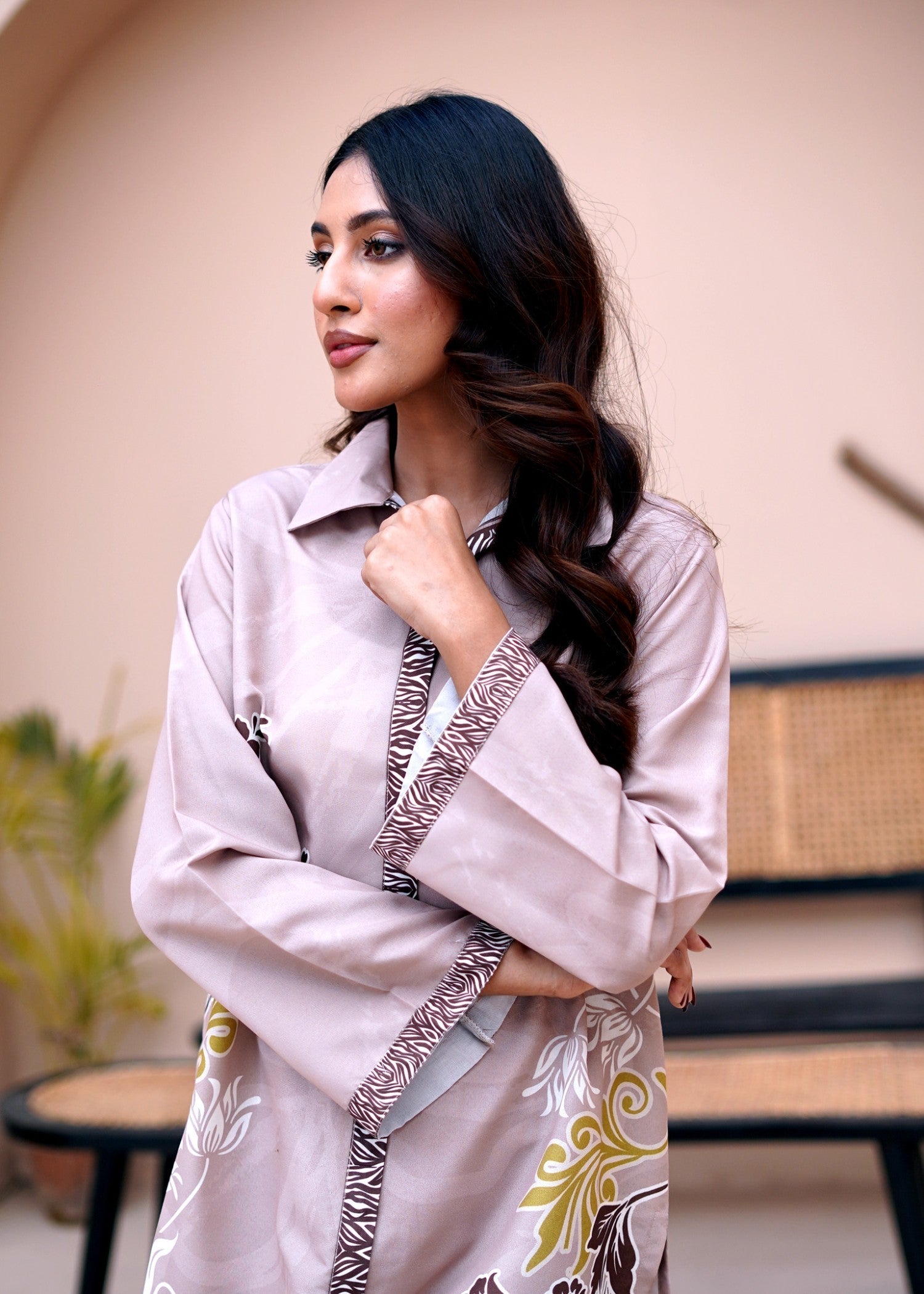 Nairah MOCHA FLORA Women 2pcs