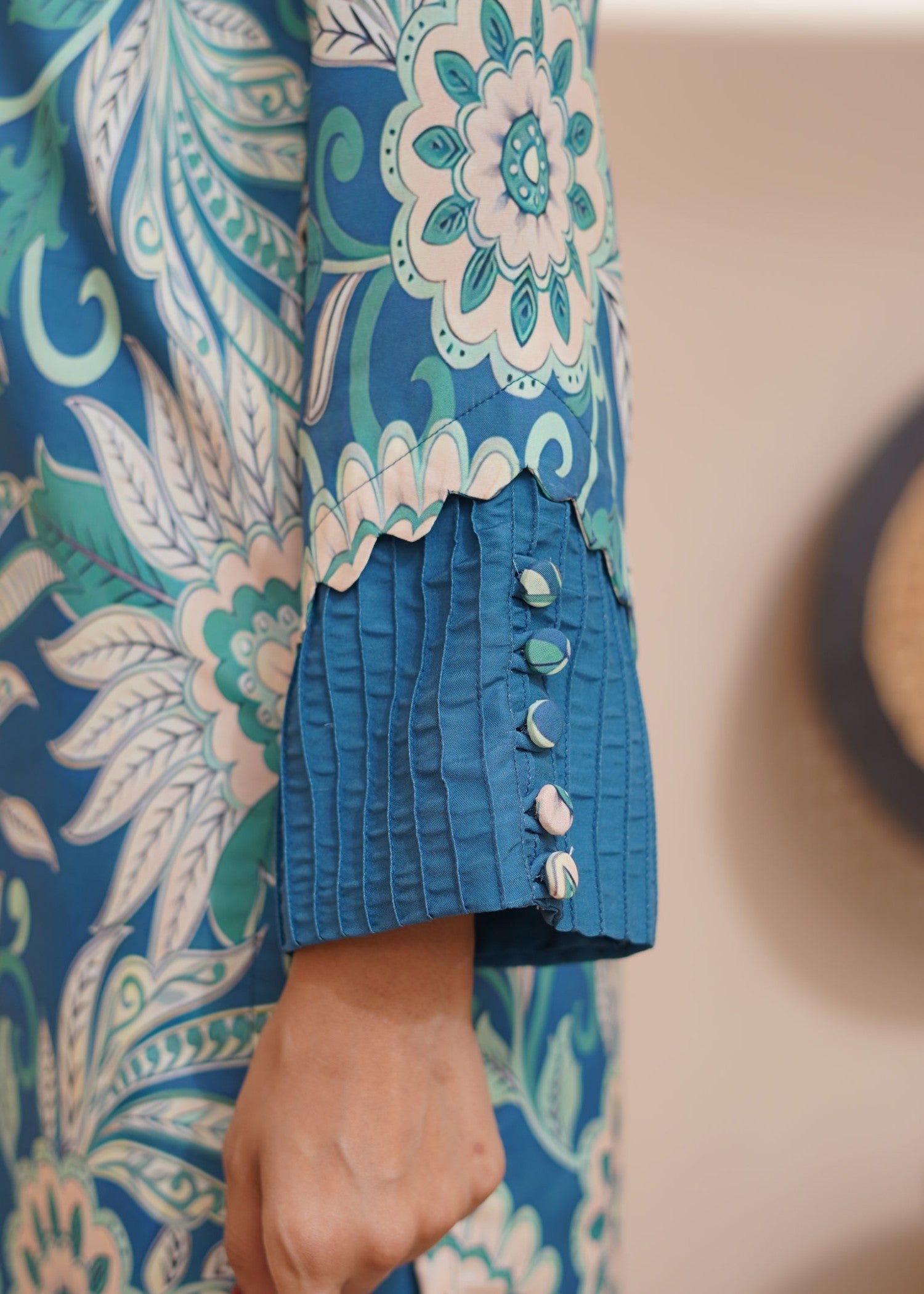 Nairah Sea Green Women 2pcs