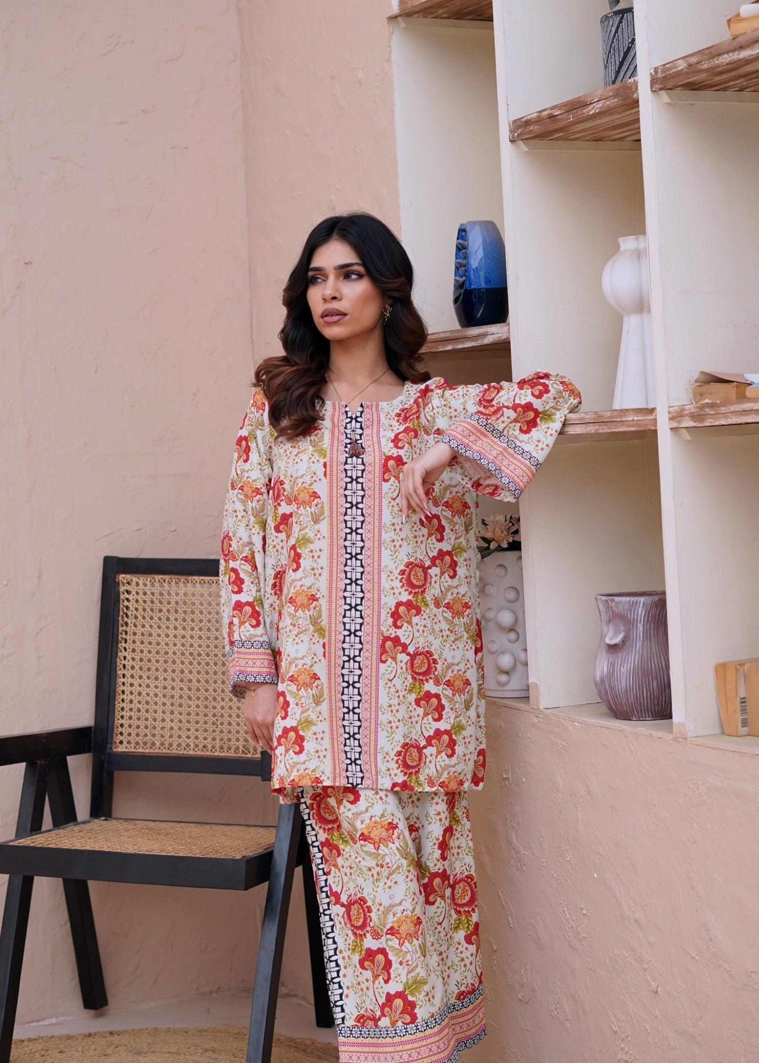 Nairah Misty Rose Women 2pcs