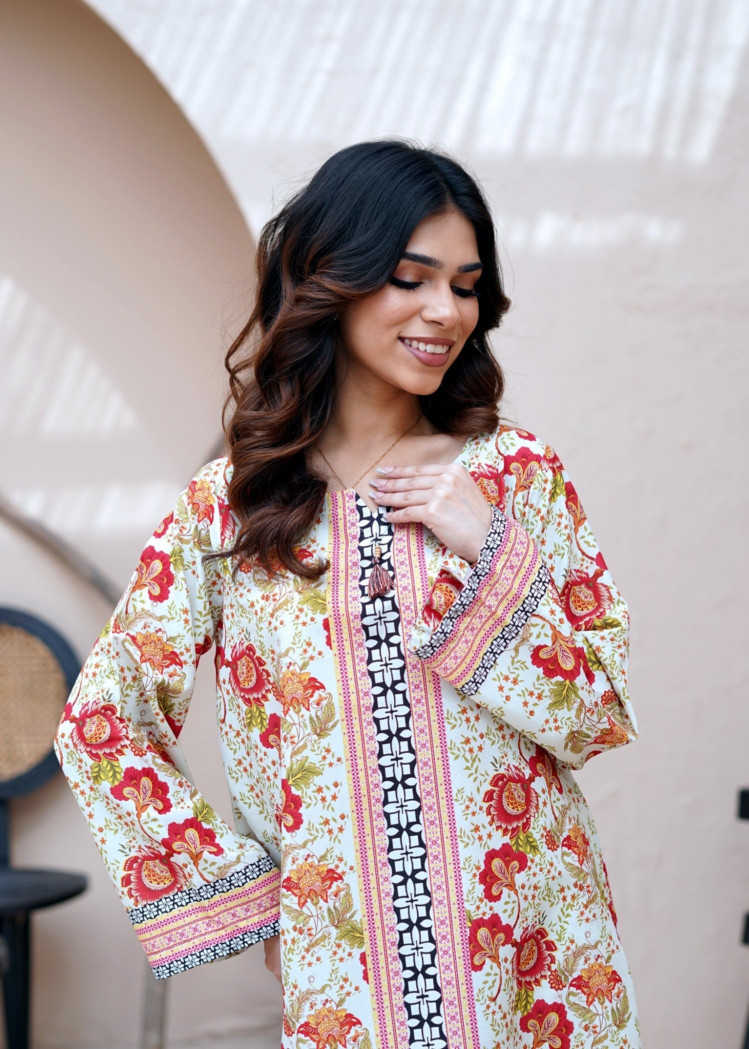 Nairah Misty Rose Women 2pcs