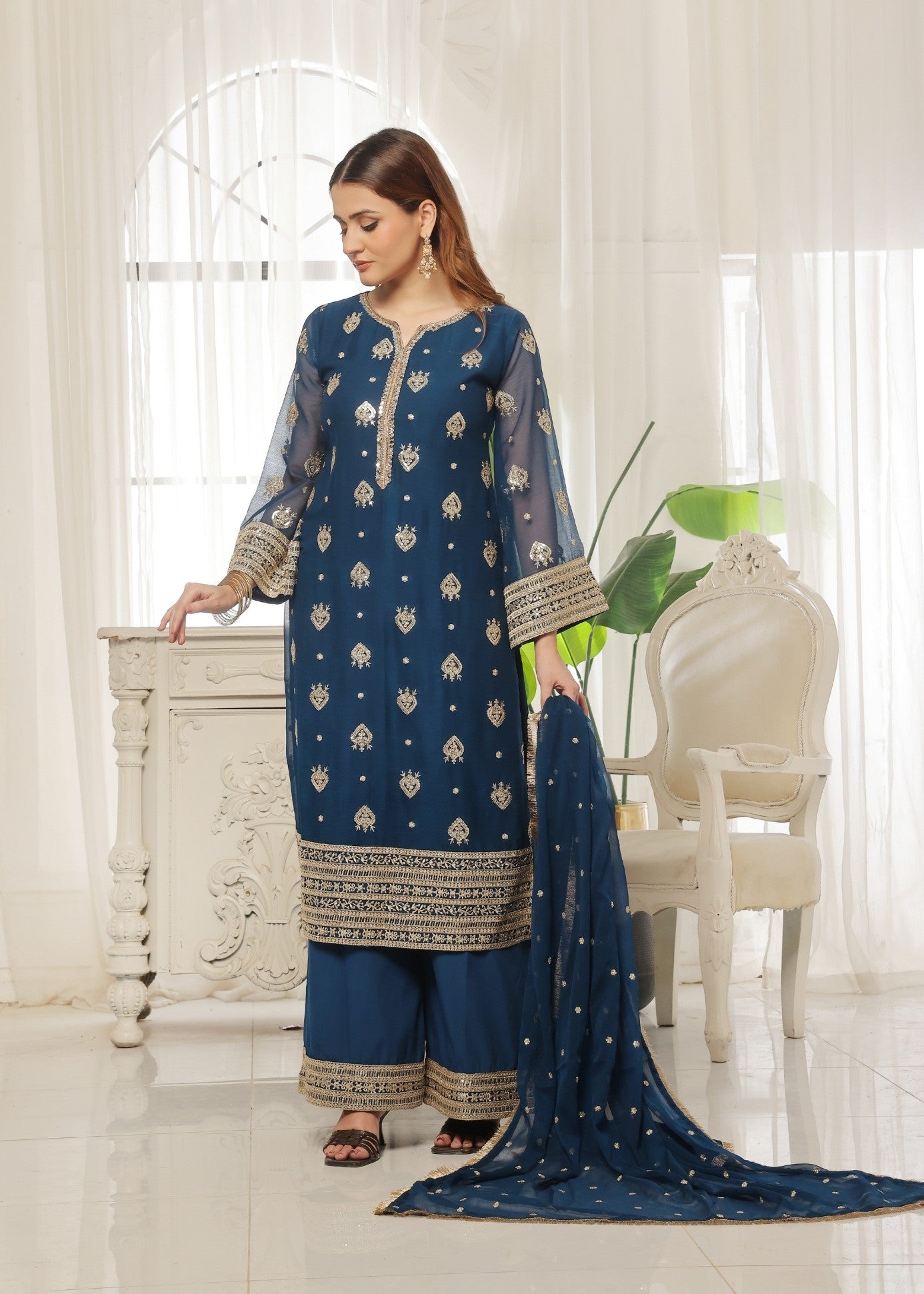 Abaan Zohan Ujala Peacock Women 3pcs