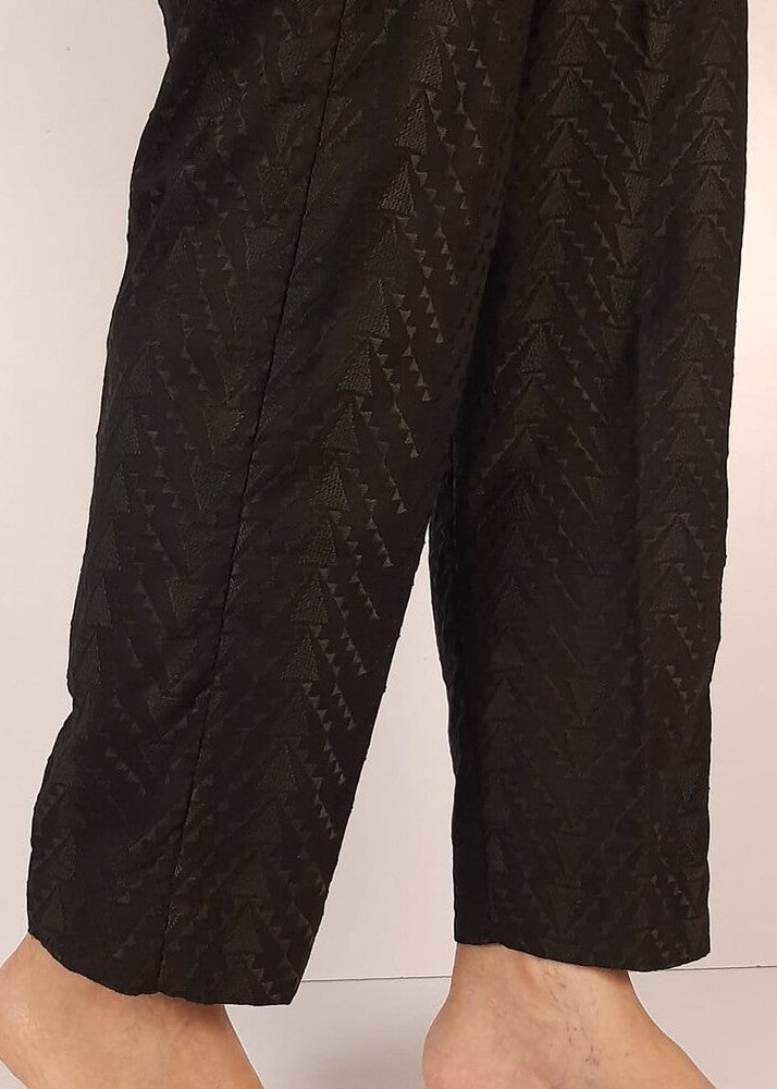 Zardi Chikankari Trouser – Black – ZT487 New Women 1pcs