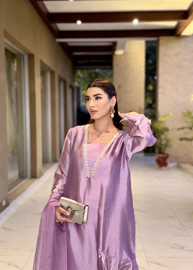 Maroon By Iqra Chaudhry Lavender Grace Women 3pcs