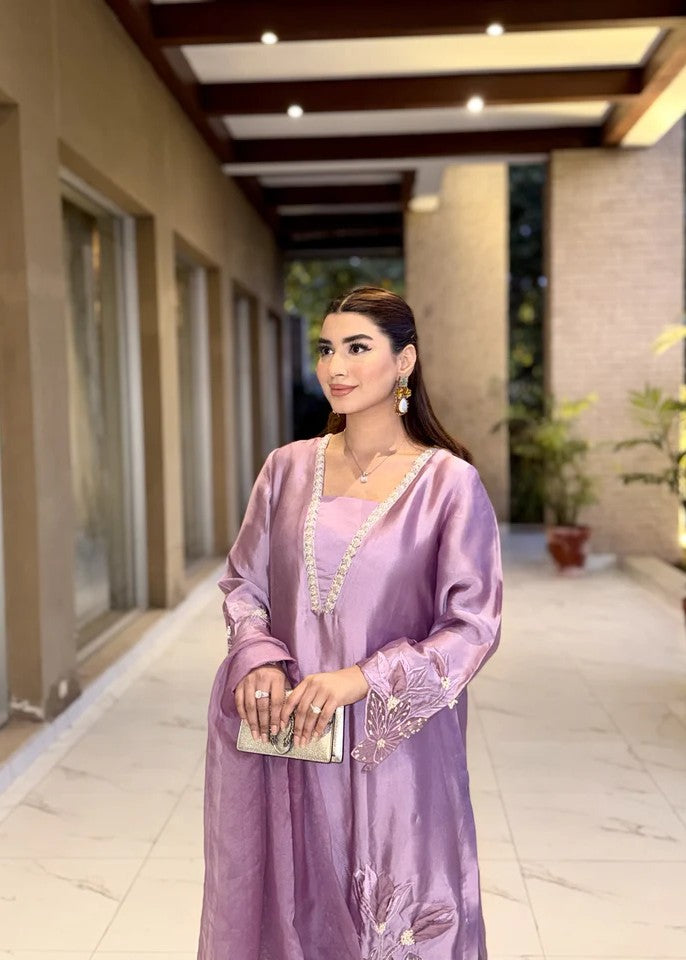 Maroon By Iqra Chaudhry Lavender Grace Women 3pcs