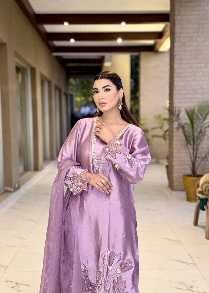 Maroon By Iqra Chaudhry Lavender Grace Women 3pcs