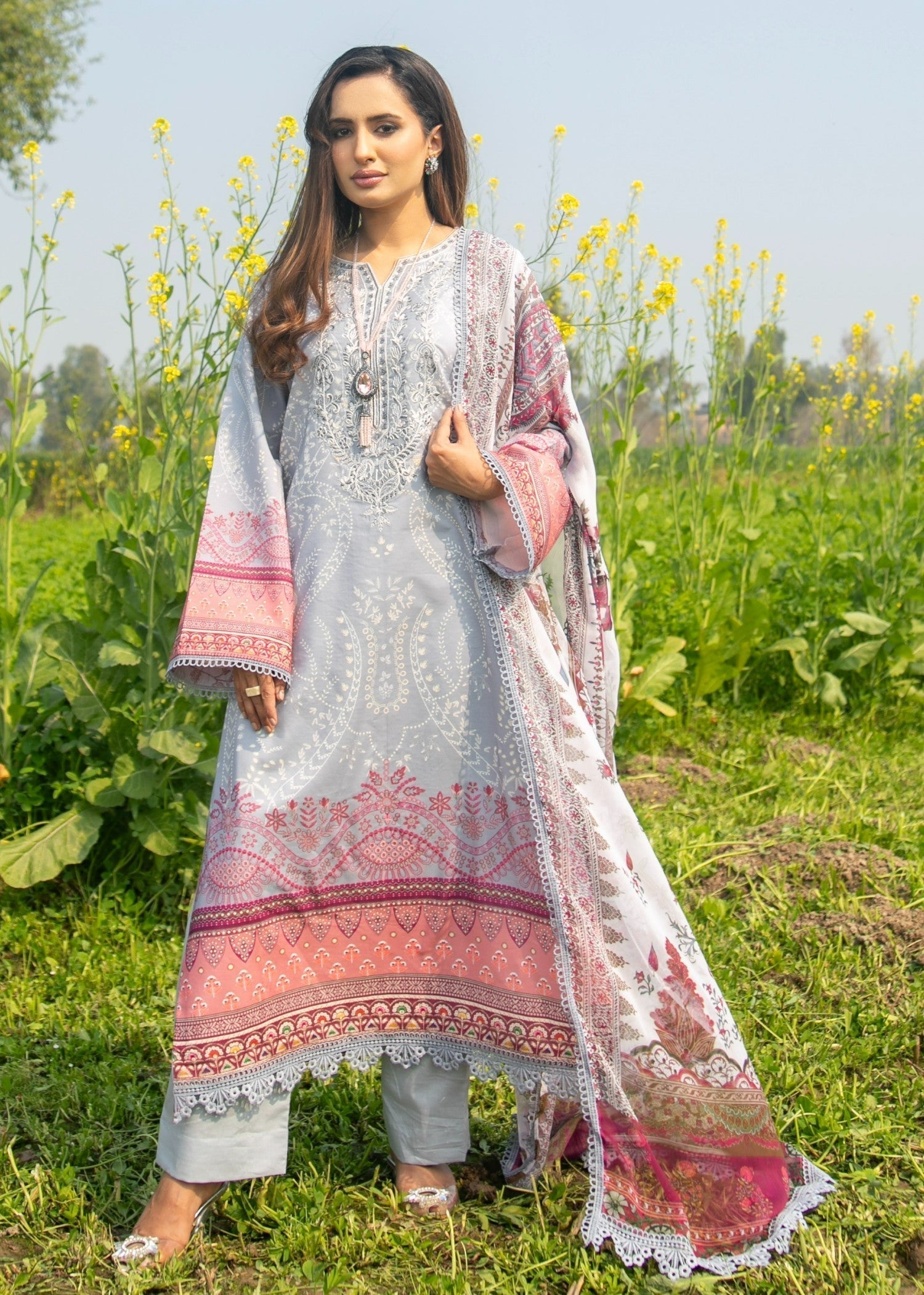 Chandan Nagri BLISS GREY Women 3pcs
