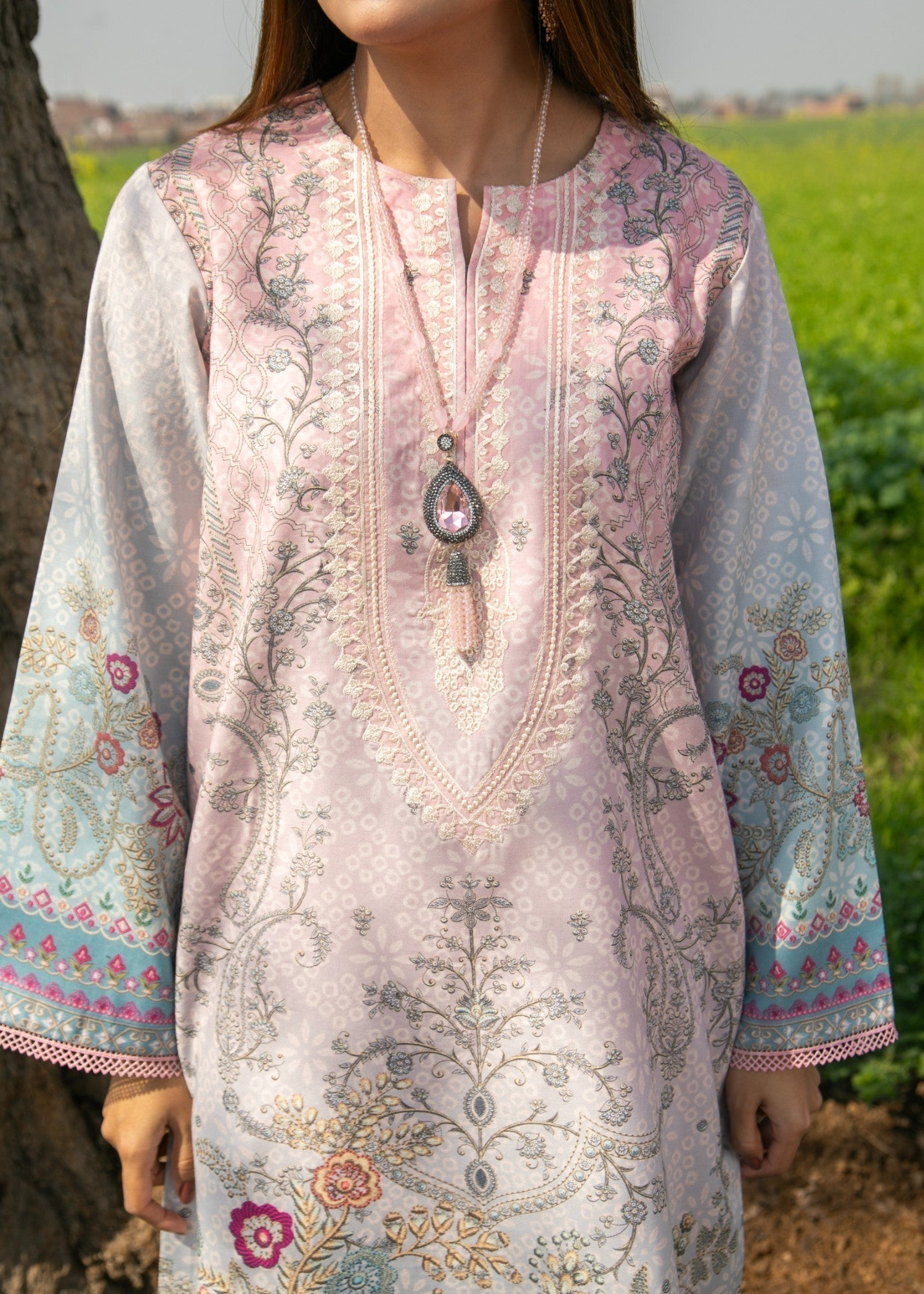 Chandan Nagri FREESIA LIGHTPINK Women 3pcs