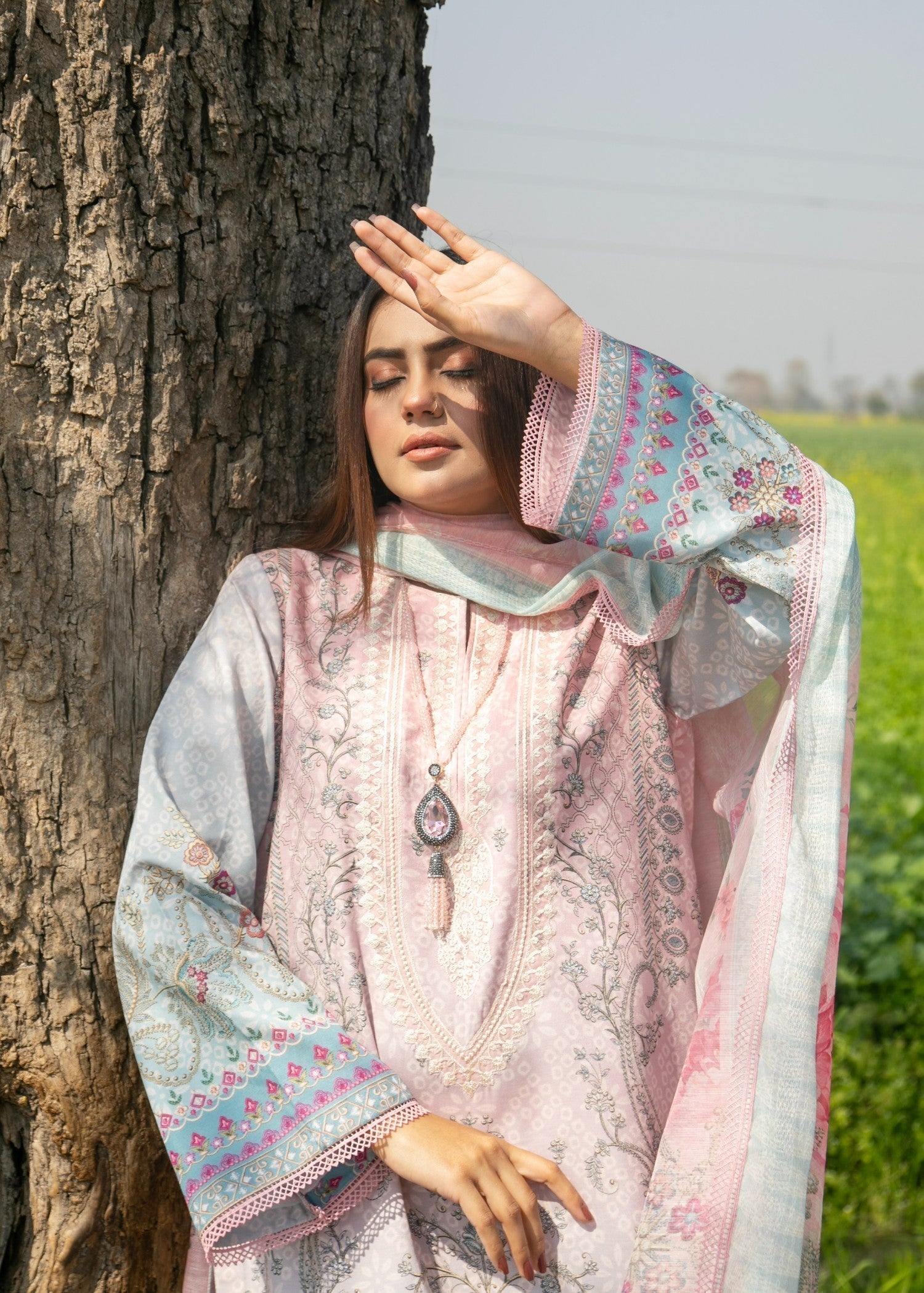 Chandan Nagri FREESIA LIGHTPINK Women 3pcs