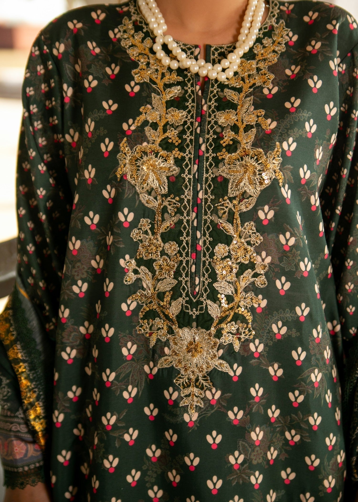 Chandan Nagri RHEA GREEN Women 3pcs