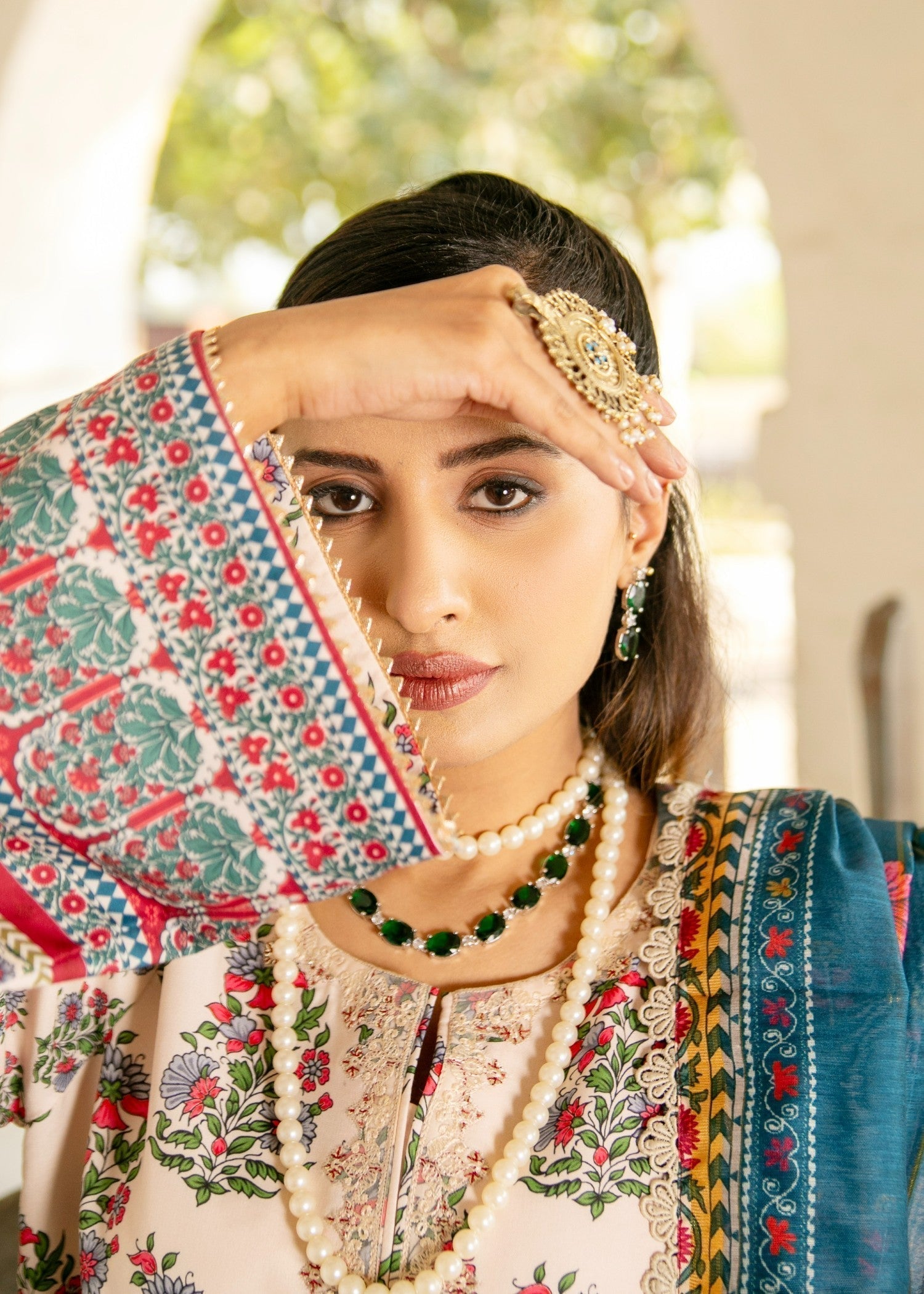 Chandan Nagri AMBER OFFWHITE Women 3pcs