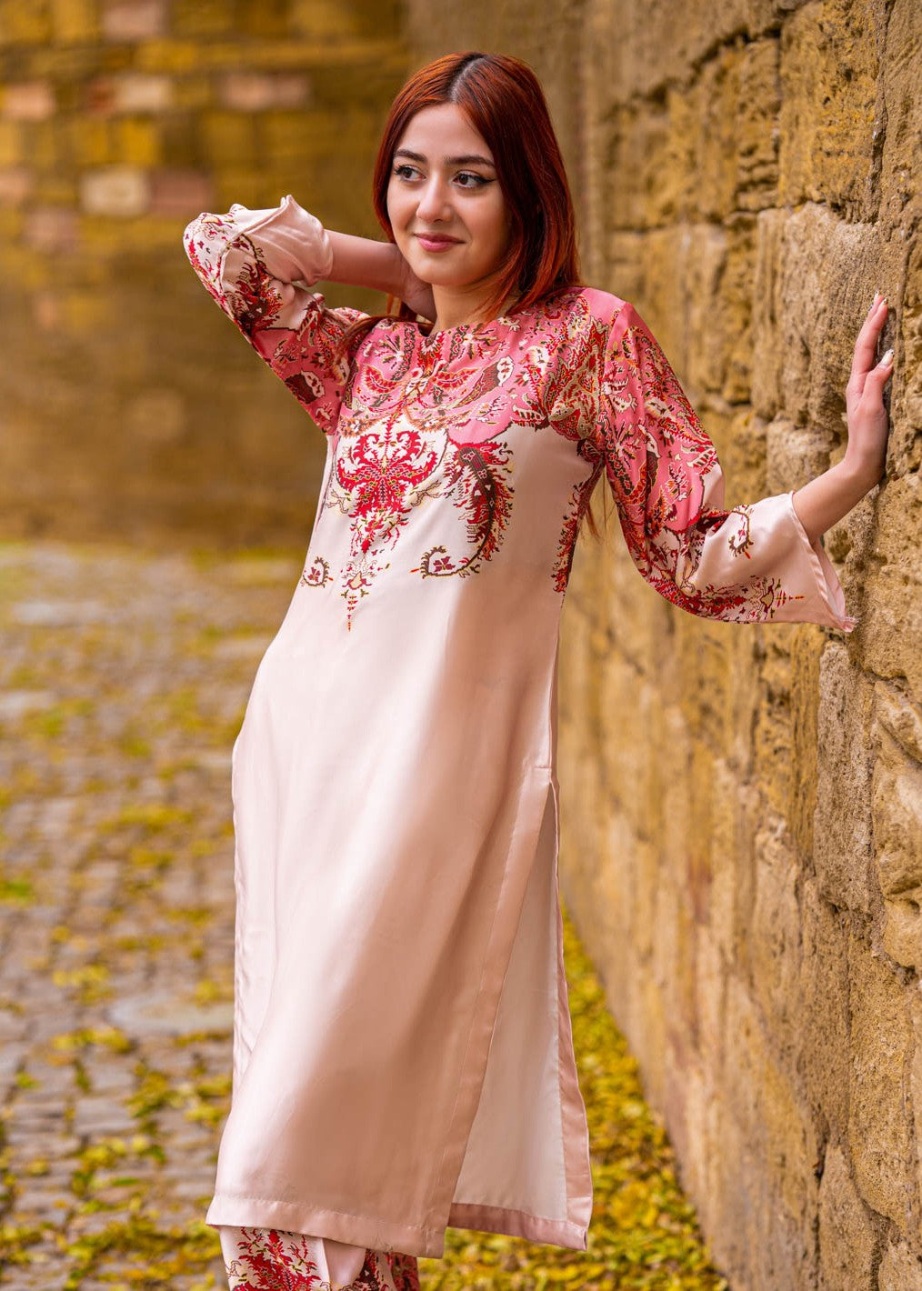 Tng (The Next Generation) Alyana | Stitched | | Printed Silk Women 3pcs