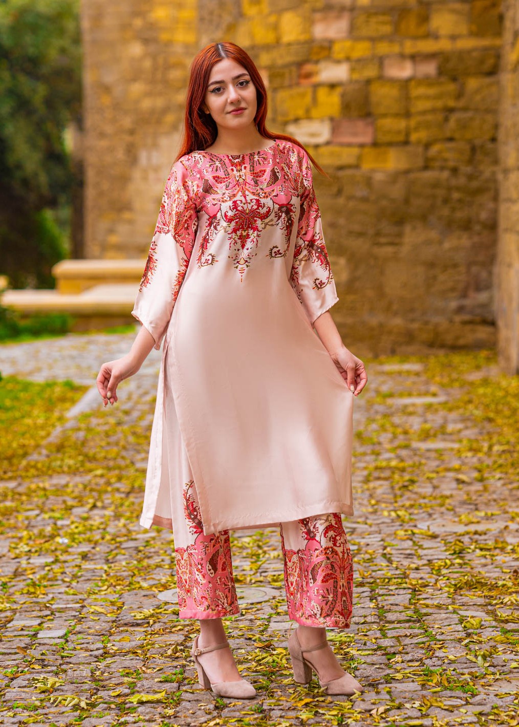 Tng (The Next Generation) Alyana | Stitched | | Printed Silk Women 3pcs