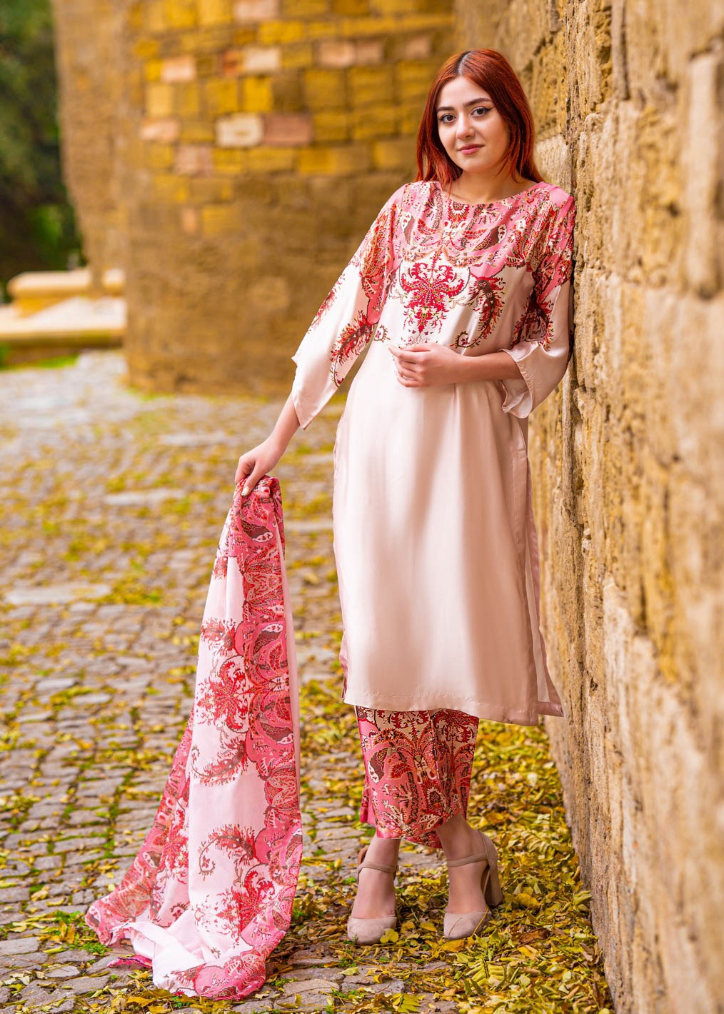 Tng (The Next Generation) Alyana | Stitched | | Printed Silk Women 3pcs