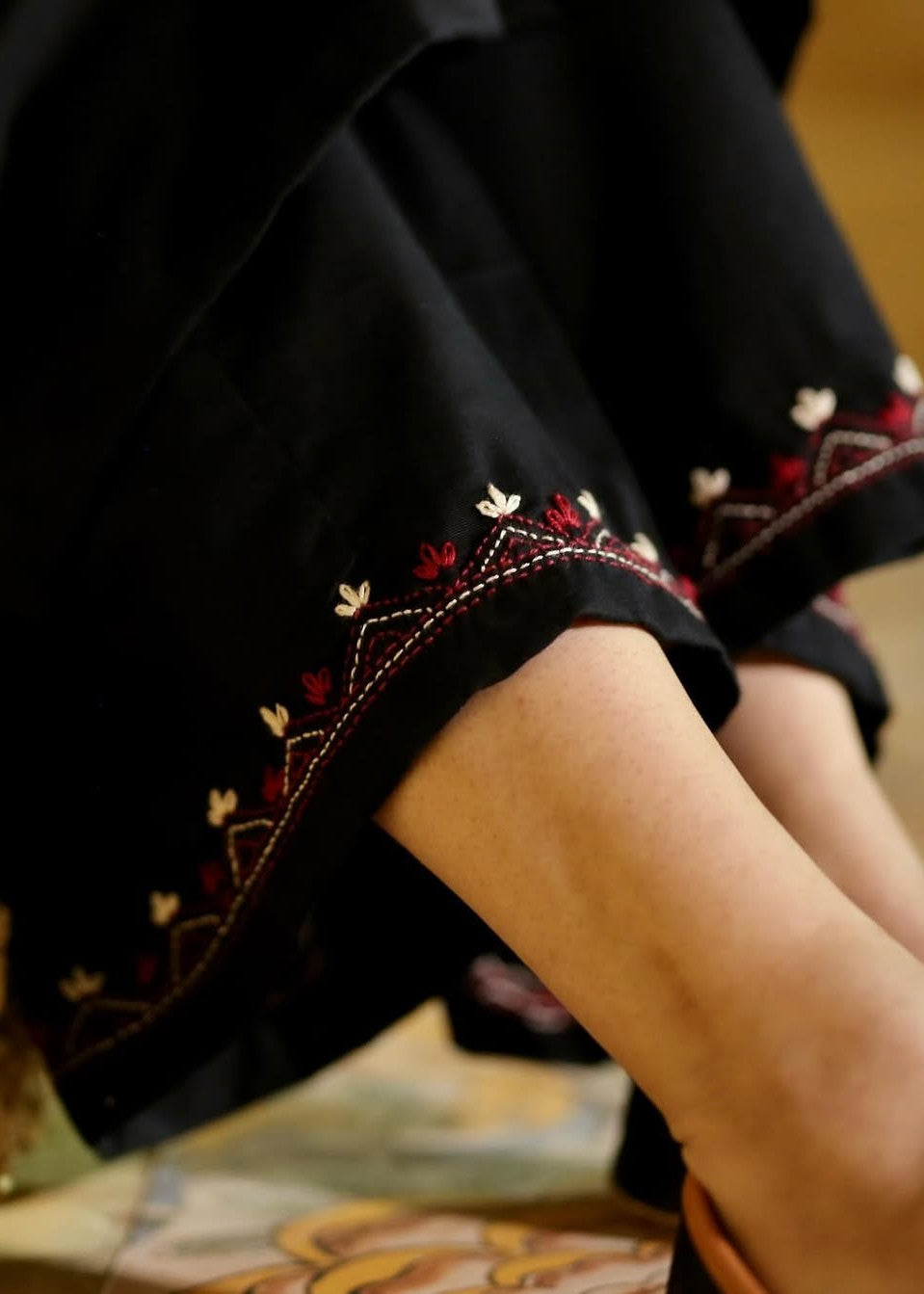 Shehroz Fashion Black Luxe Embroidery Women 2pcs