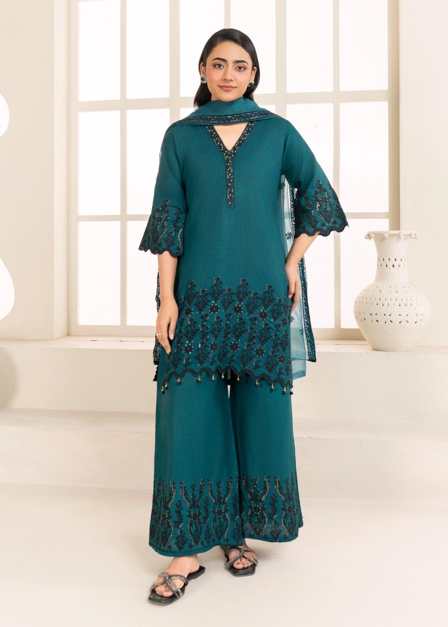 Four Season Boutique DILBAR BLUE Women 3pcs