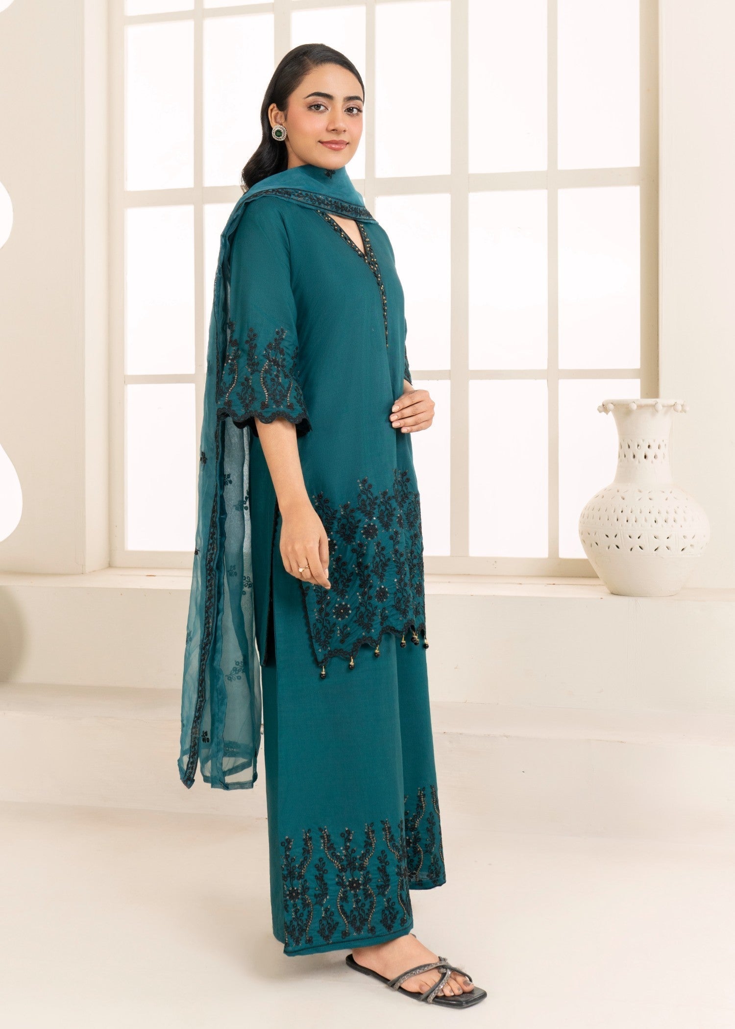 Four Season Boutique DILBAR BLUE Women 3pcs