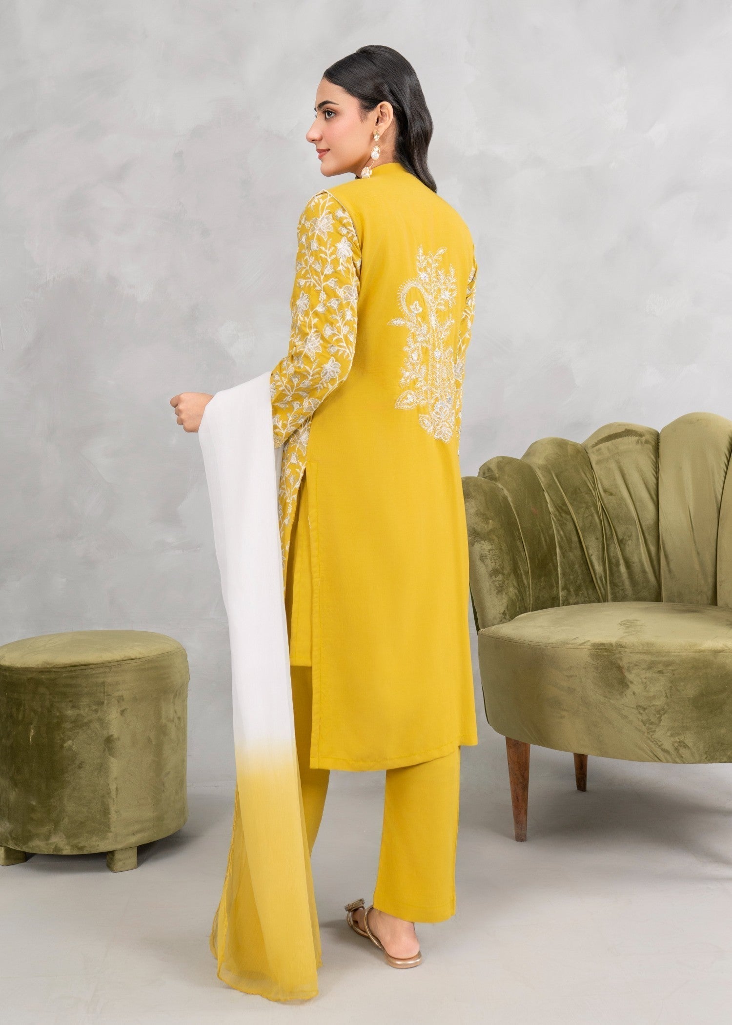 Four Season Boutique BOSKY MUSTARD Women 4pcs